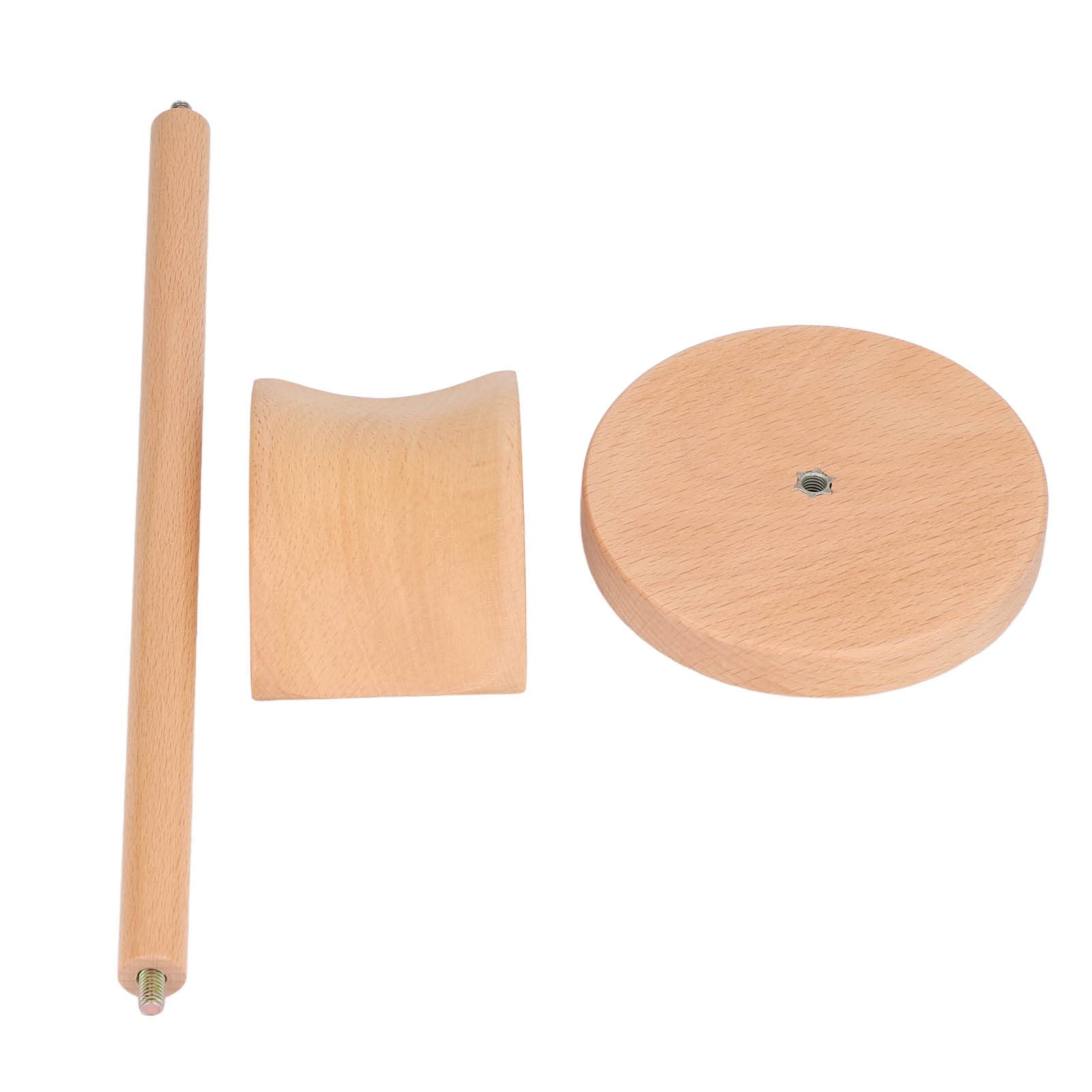 Premium Wooden Headphone Stand - Ergonomic Design, Stable & Durable with Exquisite Craftsmanship - Perfect for Office, Study, Gaming & Home Workspace Organization