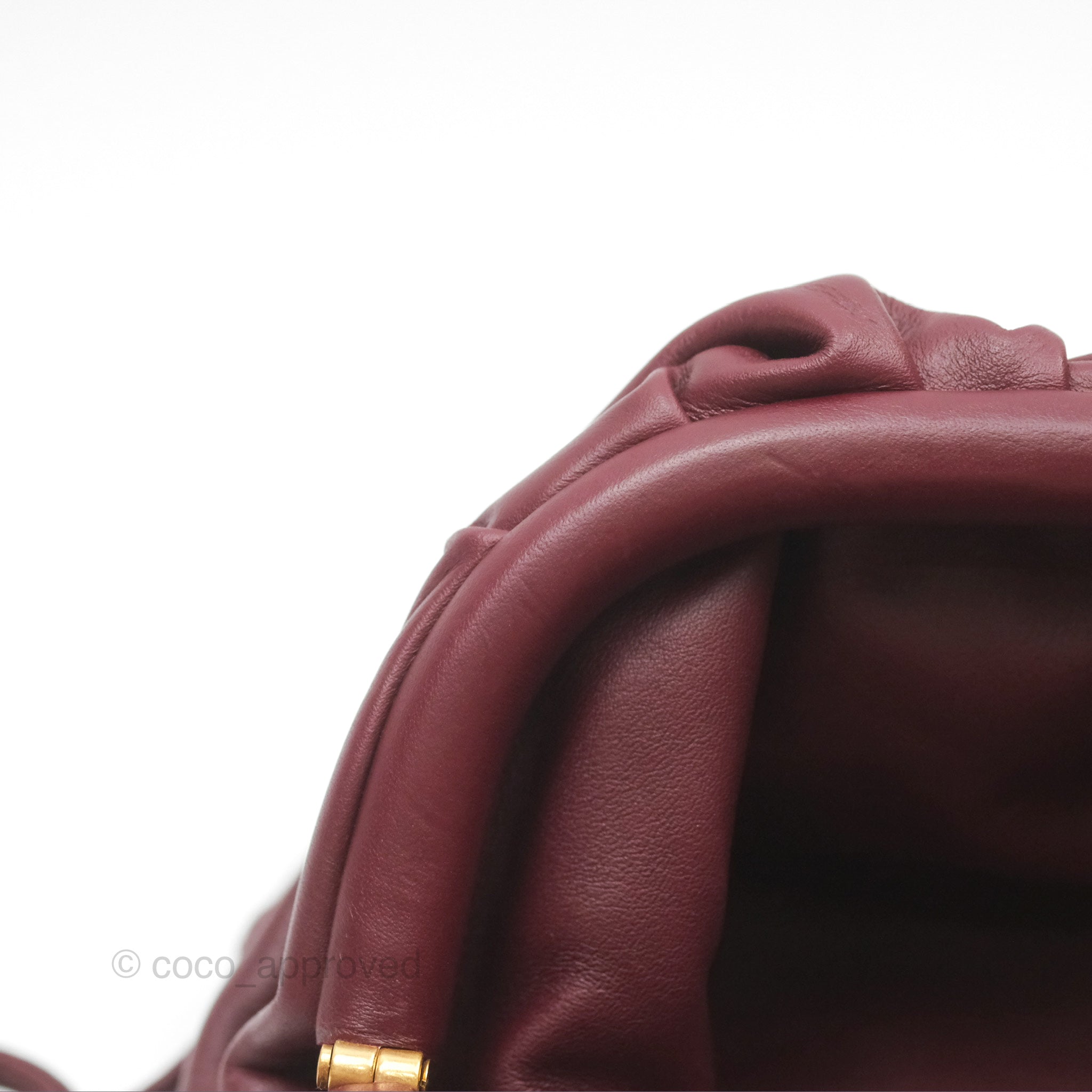 Bottega Veneta The Mini Pouch in Bordeaux Butter Calfskin Leather - Luxury Crossbody Bag for Women, Perfect for Evening Parties & Date Nights