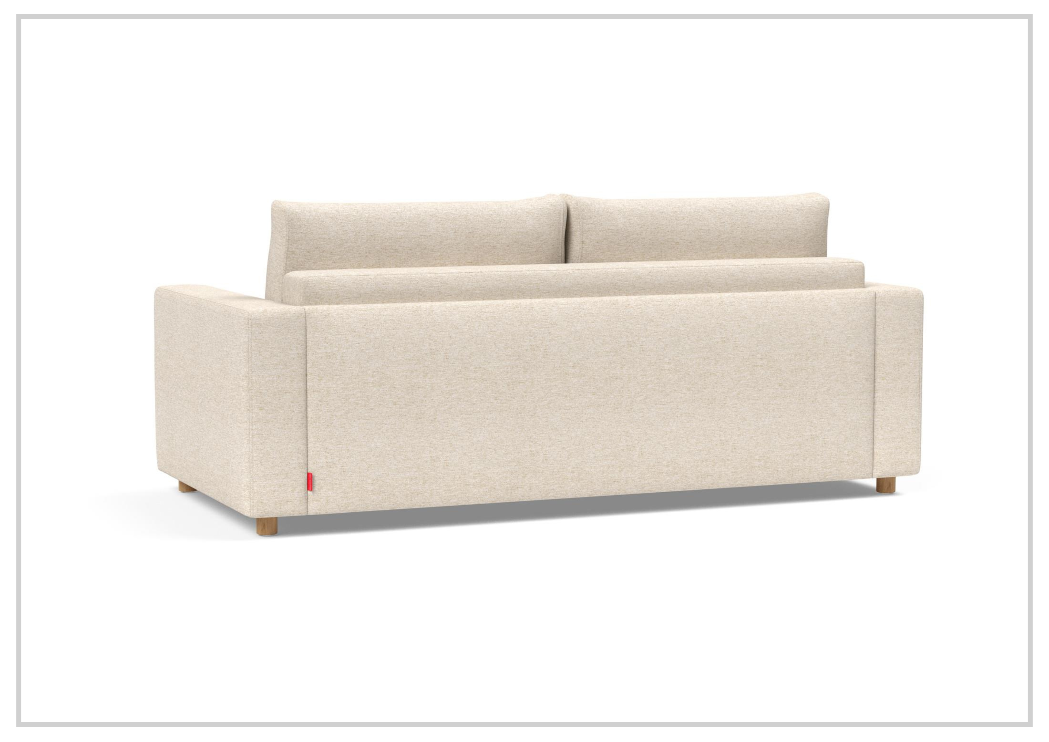 Innovation Living Neah Fabric 2-Seater King Size Sleeper Sofa Bed - Convertible Comfort for Small Spaces & Guest Rooms