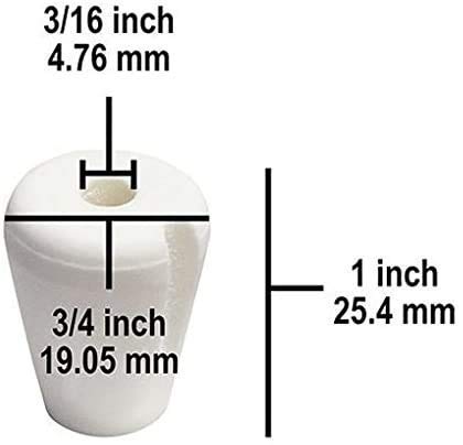 5 Ceramic Candle Wick Holders - 5' Turbo Air Core Technology with 3/16