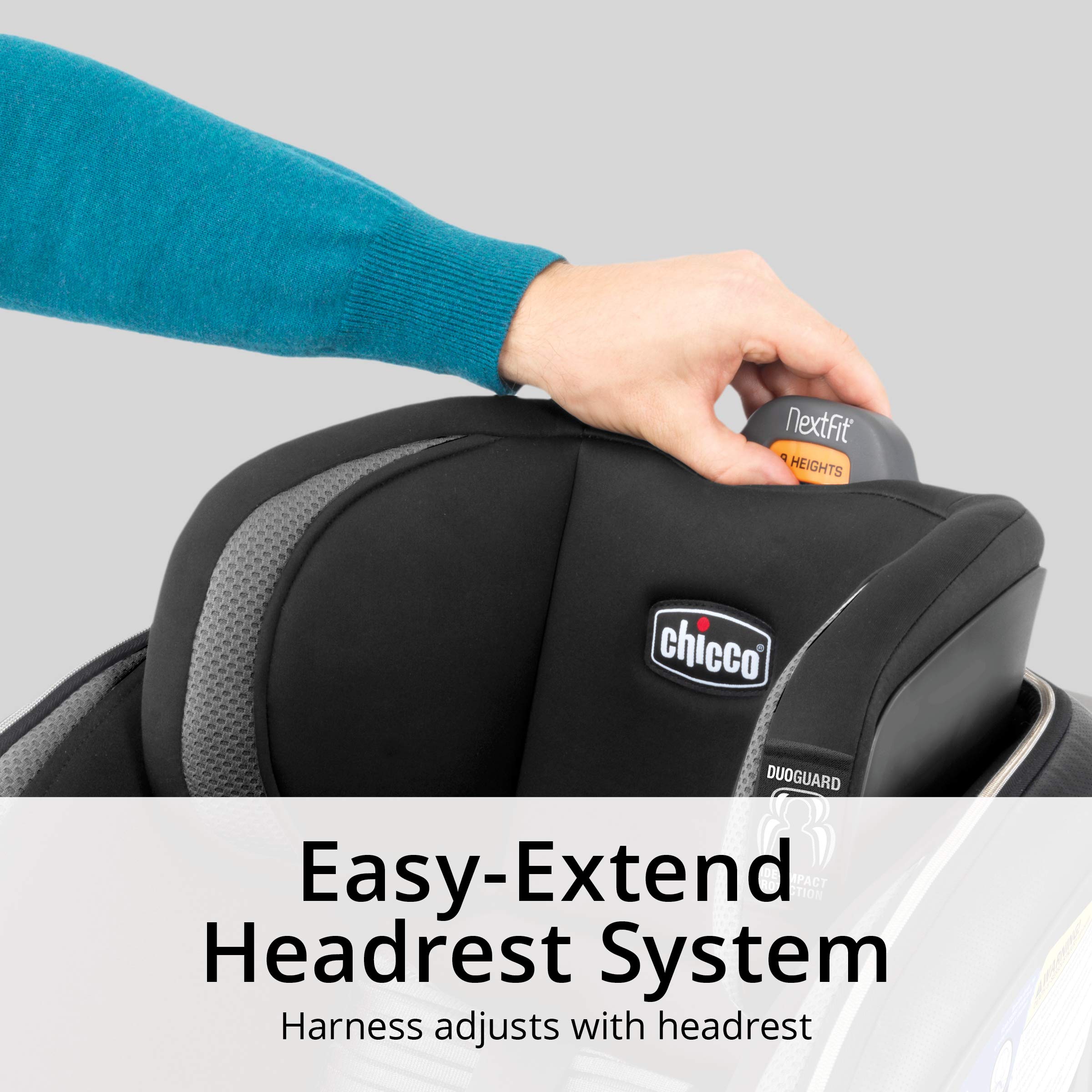 Chicco NextFit Max Zip Air Convertible Car Seat for Infants & Toddlers - Rear Facing (12-40 lbs) to Forward Facing (25-65 lbs) - Breathable Mesh & Zip-Air Technology - Perfect for Road Trips, Daily Commutes & Family Travel