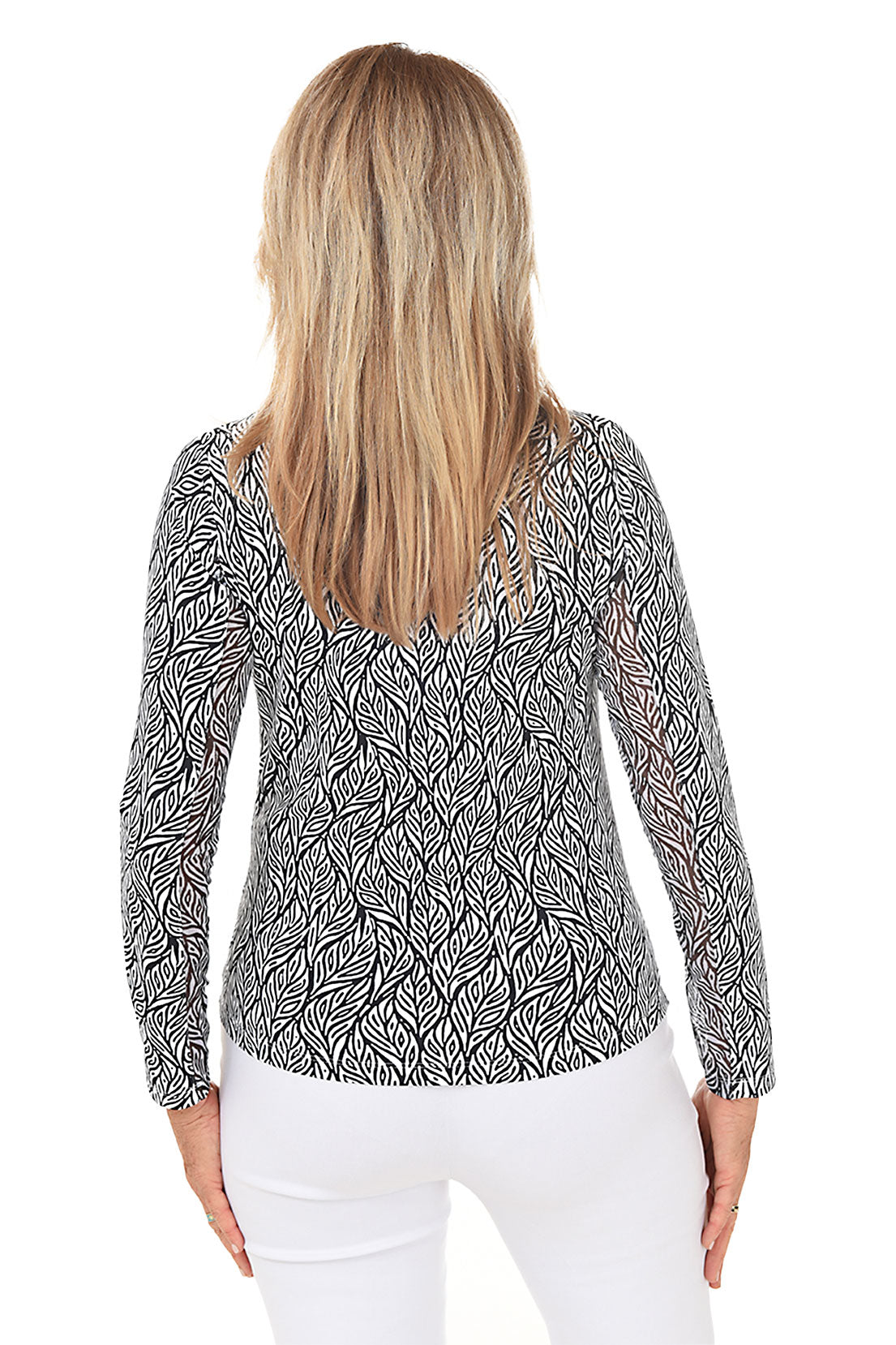 UPF50+ Monochromatic Sally Leaf Sun Protection Shirt - Lightweight & Breathable for Outdoor Activities, Hiking, and Beach Wear