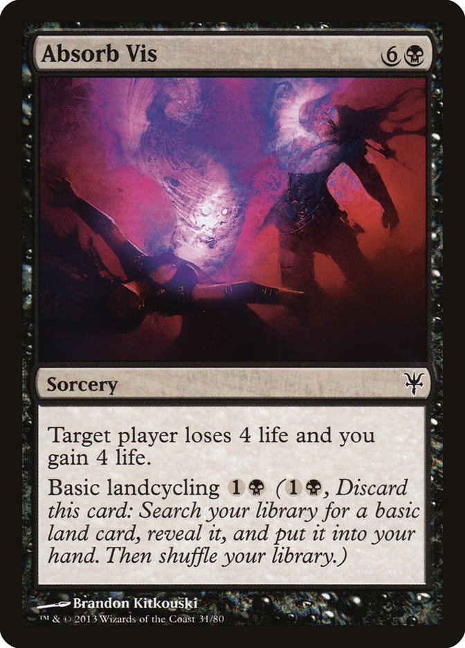 Absorb Vis Magic: The Gathering Duel Decks - Sorin vs. Tibalt | MTG Trading Card Game | Collectible Card for Strategy & Fantasy Battles