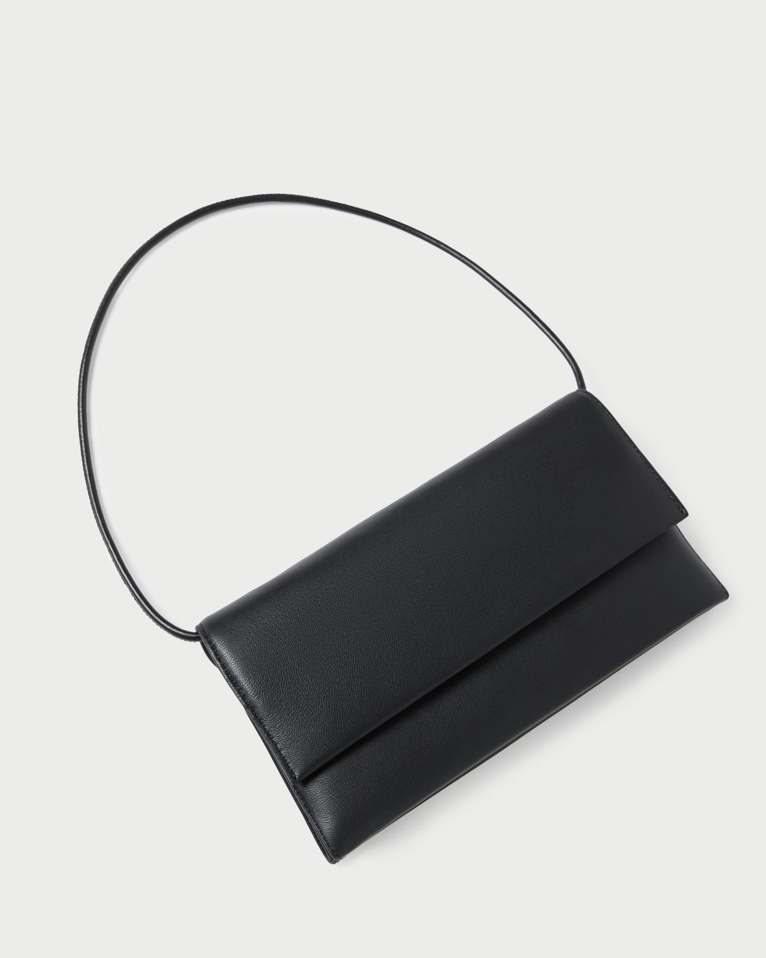 Charlee Black Leather Shoulder Bag for Women - Stylish Crossbody Purse with Adjustable Strap - Perfect for Work, Travel & Everyday Use