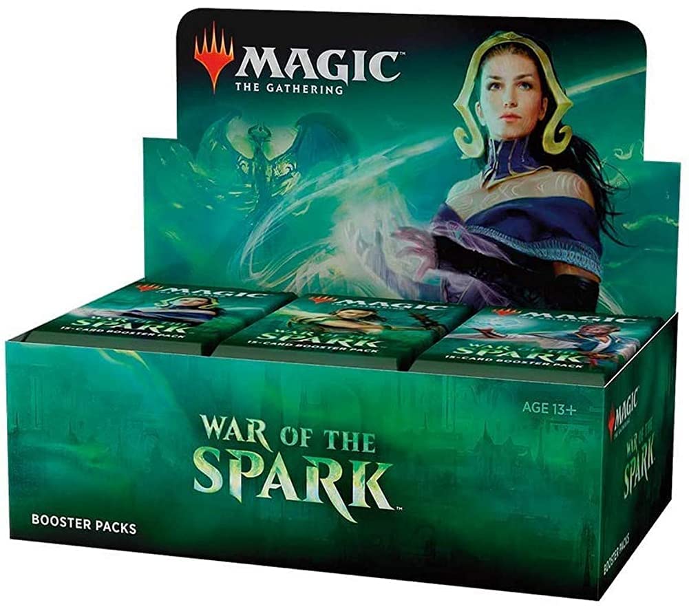 Magic: The Gathering War of The Spark Booster Box - 36 MTG Booster Packs with Planeswalker in Every Pack | Collectible Trading Card Game for Deck Building & Strategy Battles