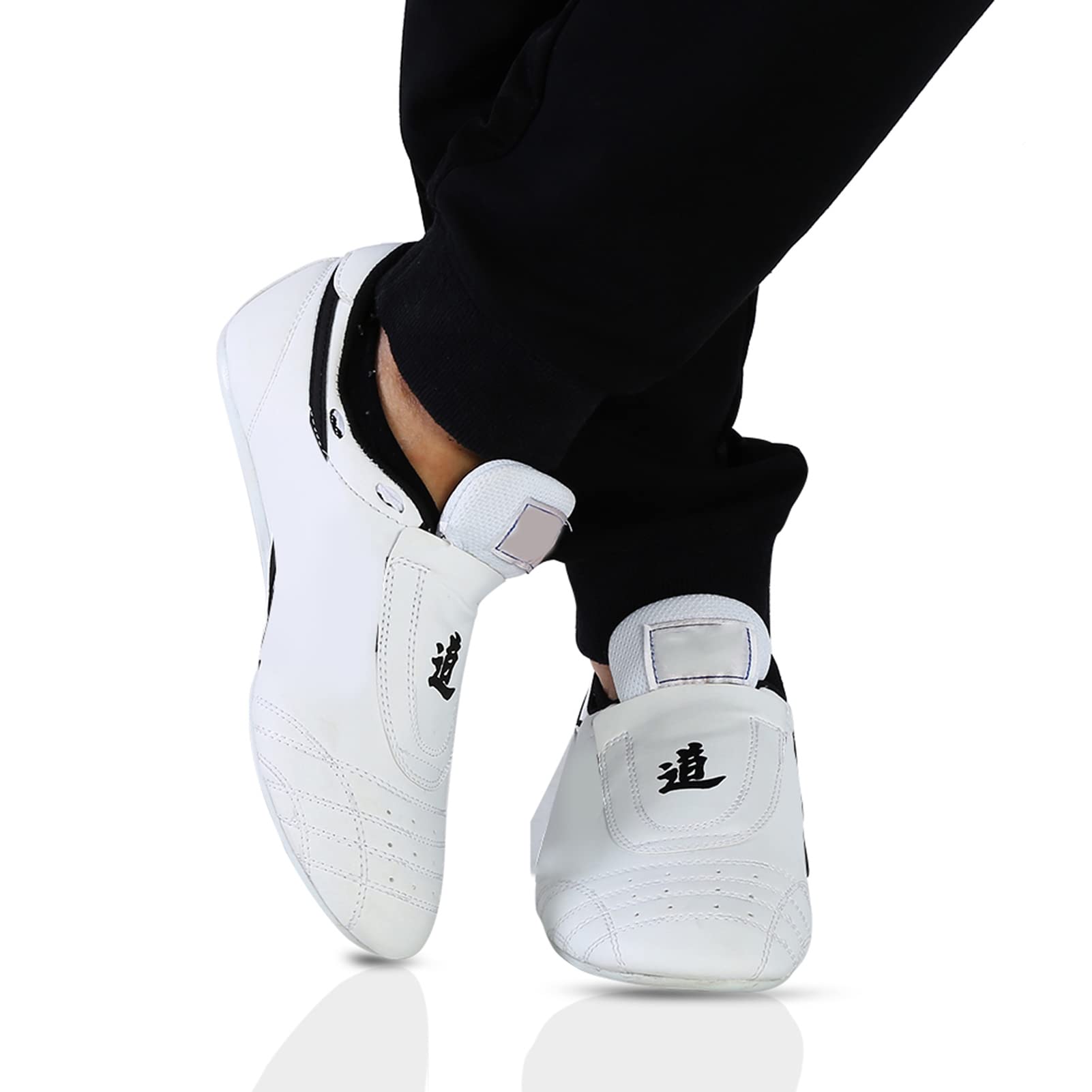 Taekwondo Shoes, Kung Fu Shoes & Tai Chi Shoes - Lightweight Martial Arts Training Shoes for Men, Women & Kids with Storage Bag - Ideal for Road Running, Boxing Practice & Martial Arts Classes