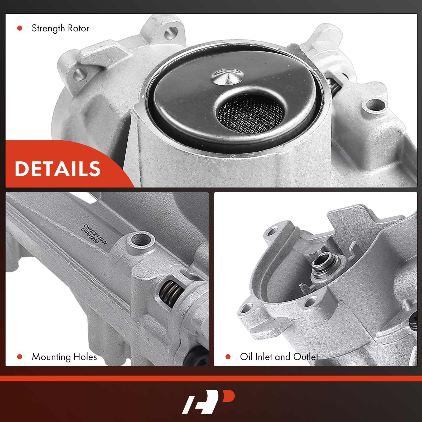 Premium Engine Oil Pump for Mini Cooper 2007-2012 (R55/R55N Clubman, R56/R56N Coupe) 1.6L Petrol - Replacement Part #11417614358 & 11417576012 - Perfect for Engine Maintenance & Performance Upgrade