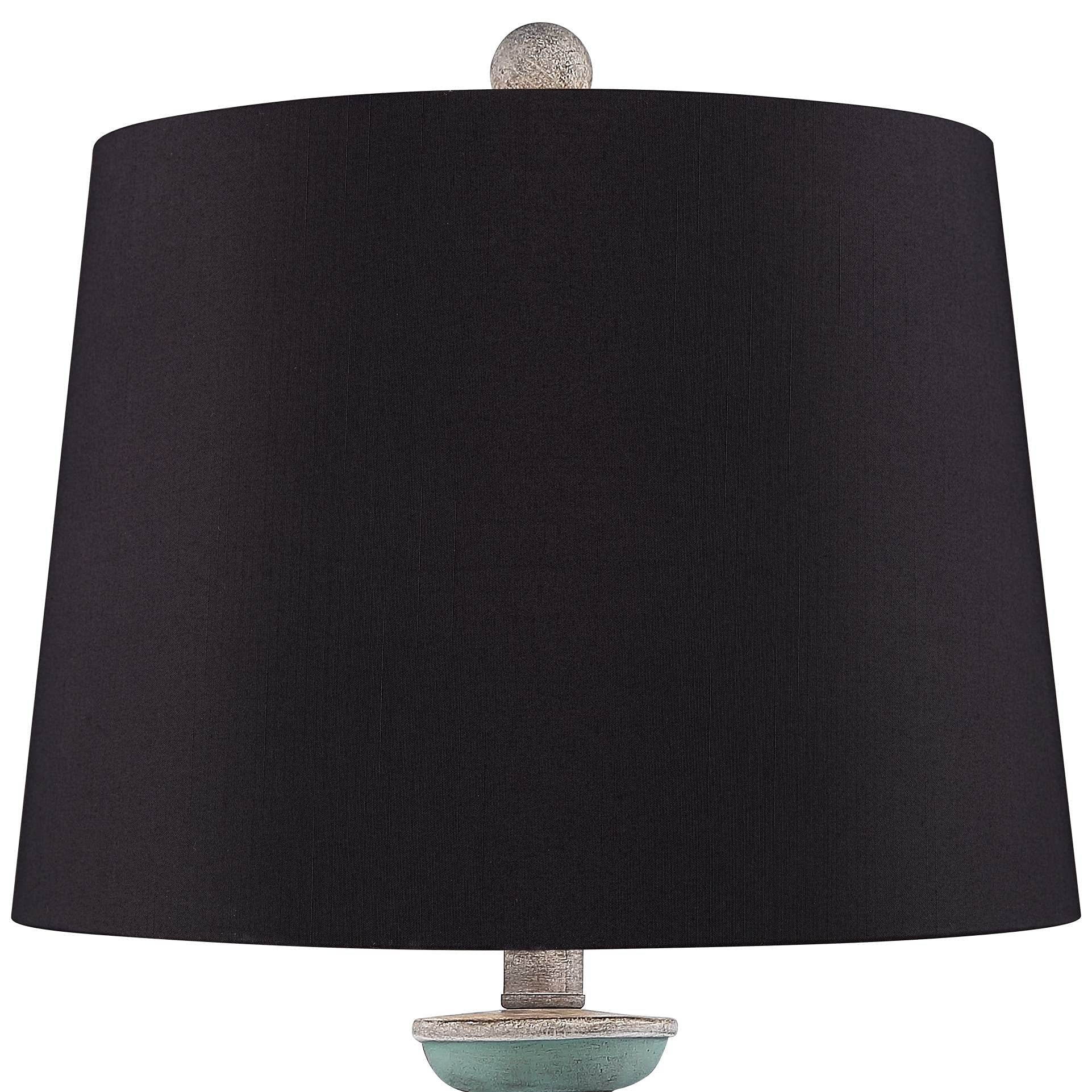 Regency Hill Patsy Rustic Farmhouse Table Lamps Set of 2 - 26.5