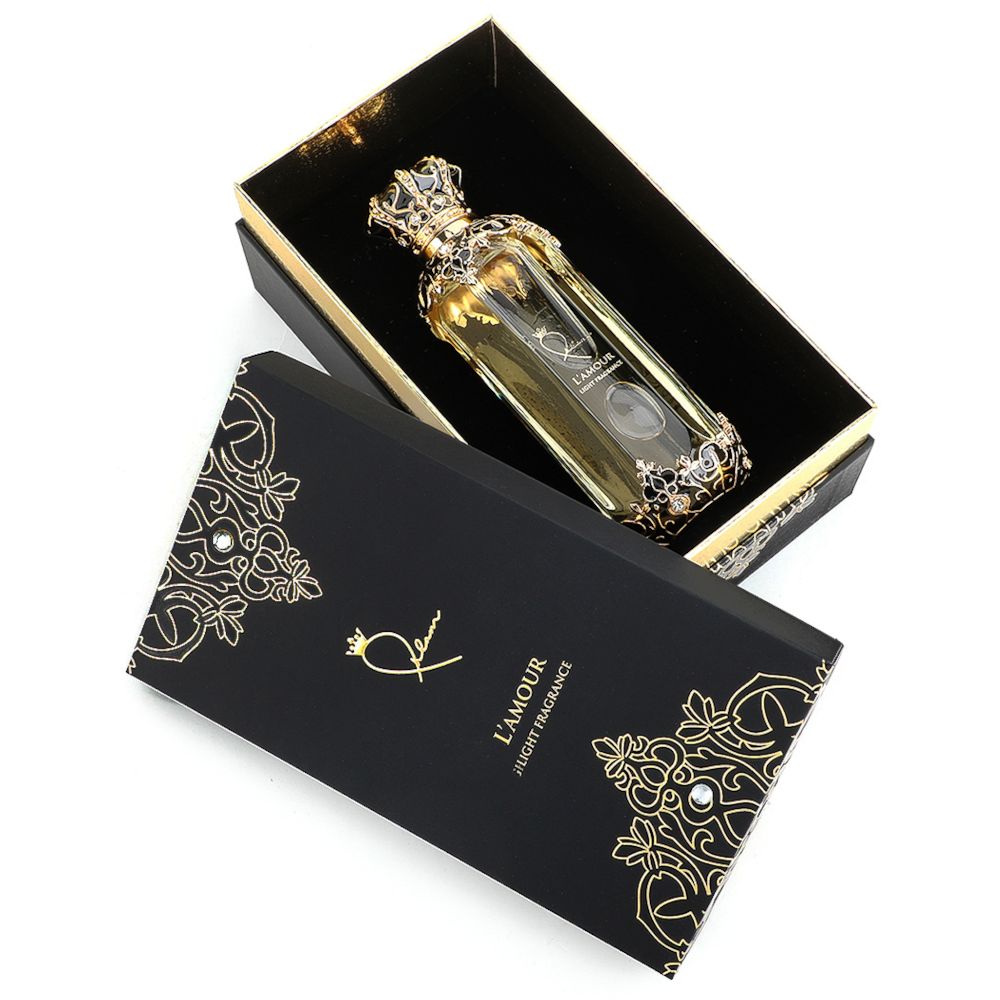 L'amour EDP Queen Collection Perfume for Women - 6.7 oz / 200 ml - Floral Fragrance for Date Night & Special Occasions