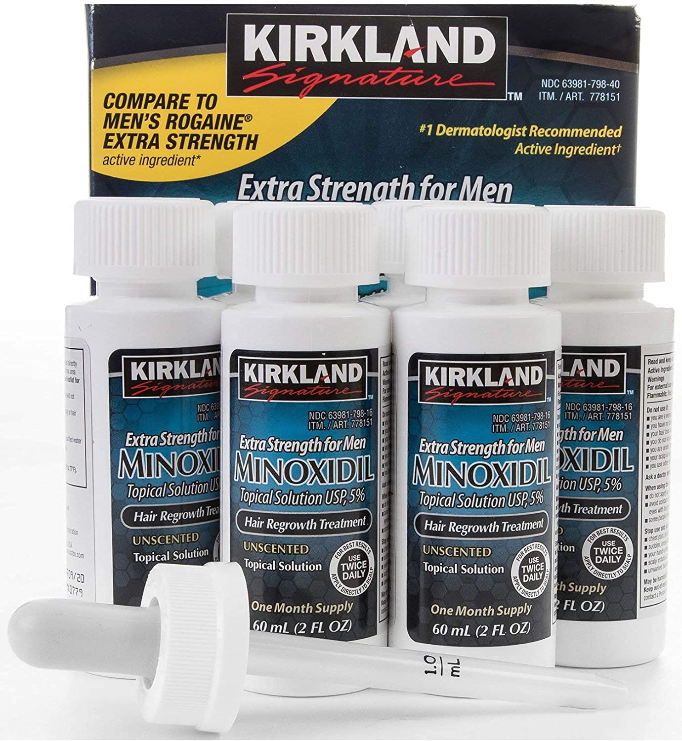 Kirkland Men's Extra Strength Multivitamin Supplement - Supports Energy, Immunity & Heart Health - Daily Vitamin for Active Men - Gym, Workout & Office Use