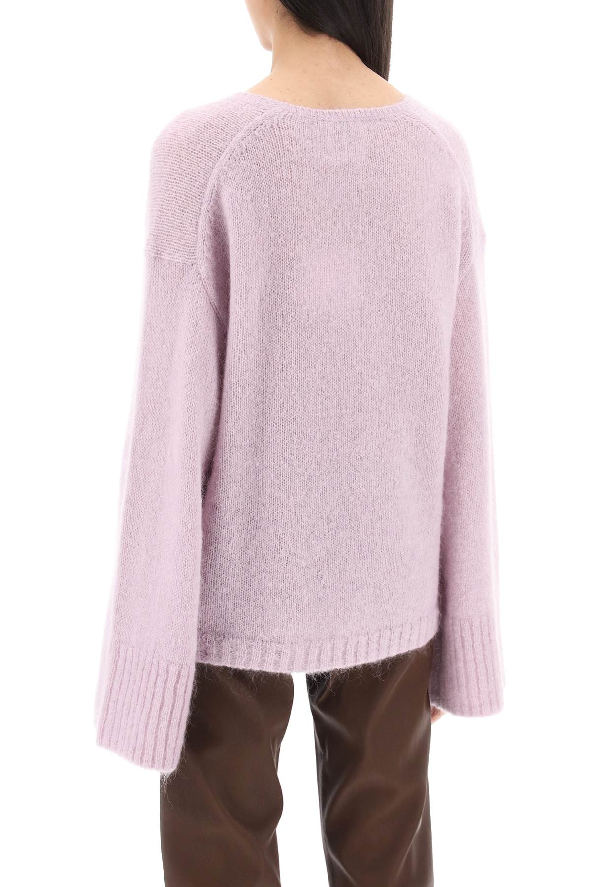 By Malene Birger Women's Wool & Mohair Cimone Sweater - Cozy Winter Pullover for Casual Outings & Office Wear