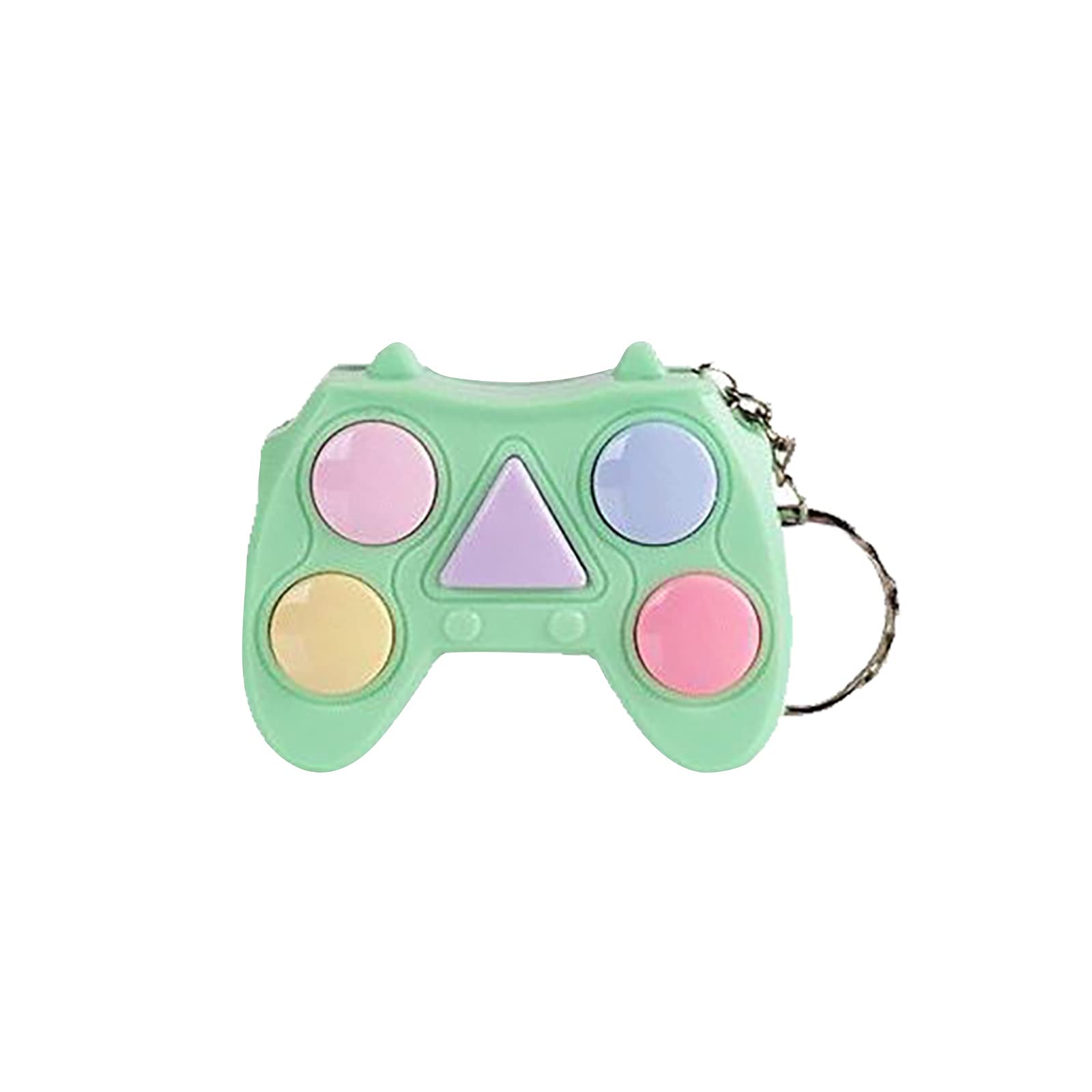 ZZCC Memory Game Console - Handheld Mini Retro Gaming Device with Keychain for Stress Relief & Relaxation | Perfect for Travel, Commute, and Office Breaks