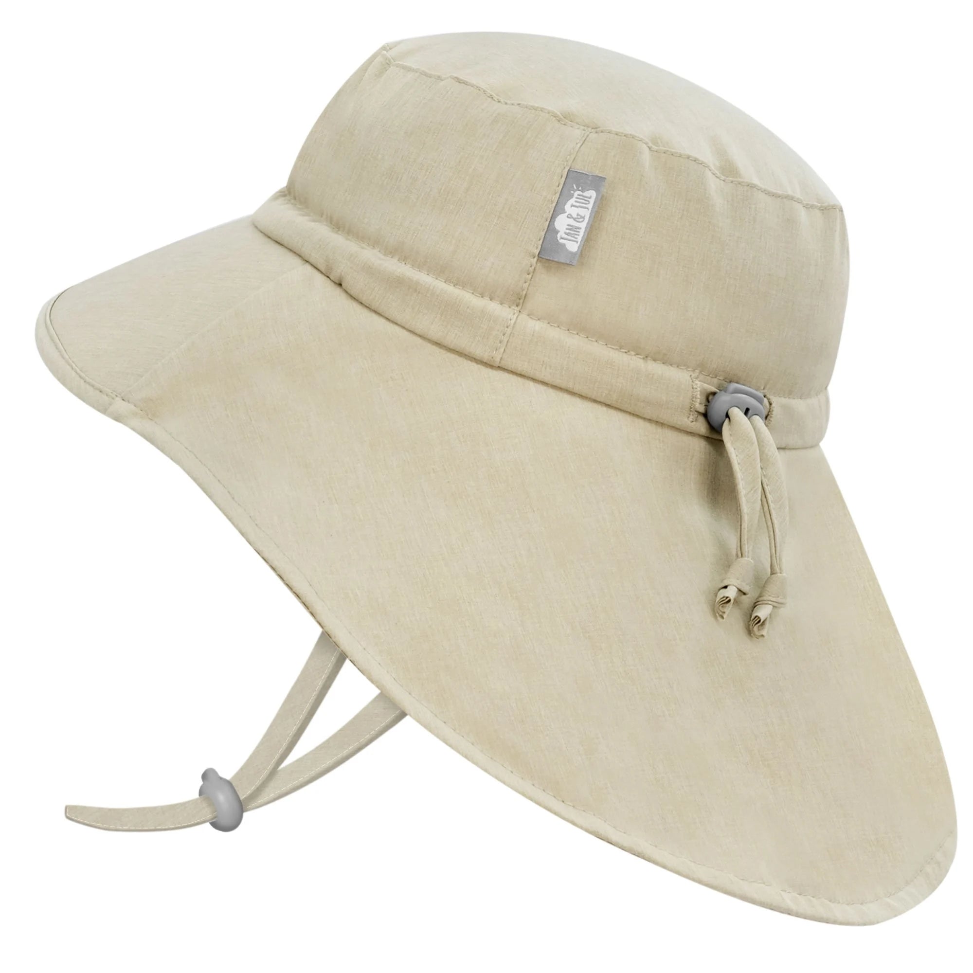 Jan & Jul Wheat Aqua Dry Adventure Hat for Kids - Waterproof Sun Protection Outdoor Hat for Hiking, Beach & Camping - UPF 50+ UV Protection