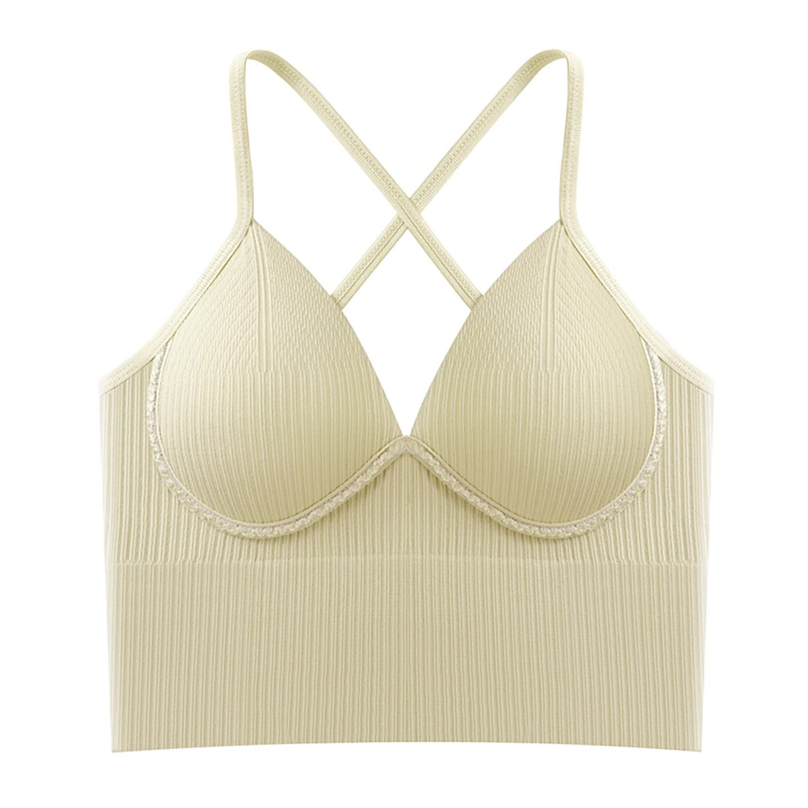 Women's Teddy Lingerie & Ruched Sports Bras - Medium Support Padded Workout Crop Tops for Yoga, Gym & Lounge Wear
