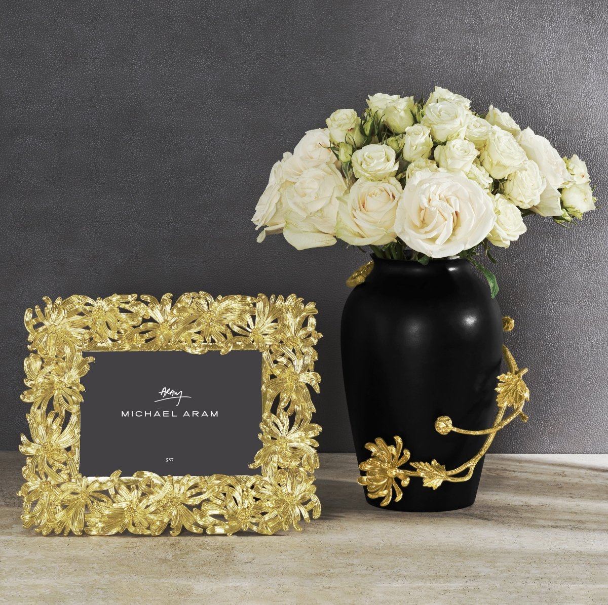 Dahlia Frame - Elegant Floral Wall Art for Home Decor | Perfect for Living Room, Bedroom & Office