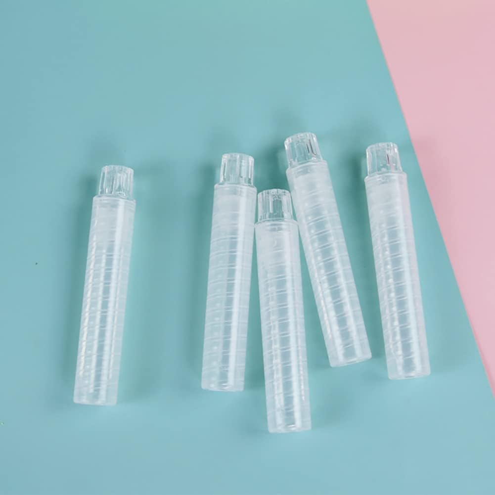 10Pcs Clear Plastic Chalk Holders - Adjustable Chalk Stick Covers for Drawing Boards, School & Office Supplies | Perfect for Classroom Teaching, Art Projects & Whiteboard Writing Correction