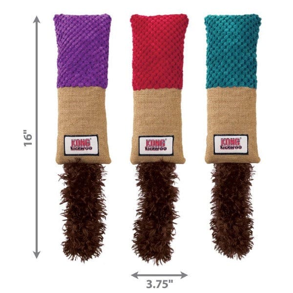 KONG Kickeroo Cuddler Cat Toy - Durable Kitten Play Toy with Catnip for Indoor Cats - Perfect for Playtime, Training & Stress Relief