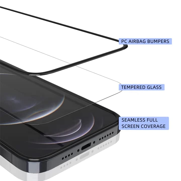 GlassVerse 18D Tempered Glass Screen Protector with Airbag Technology for Samsung Galaxy F41 (6.4 Inch) - Full Screen Coverage, Free Installation Kit Included | Perfect for Everyday Protection Against Drops & Scratches