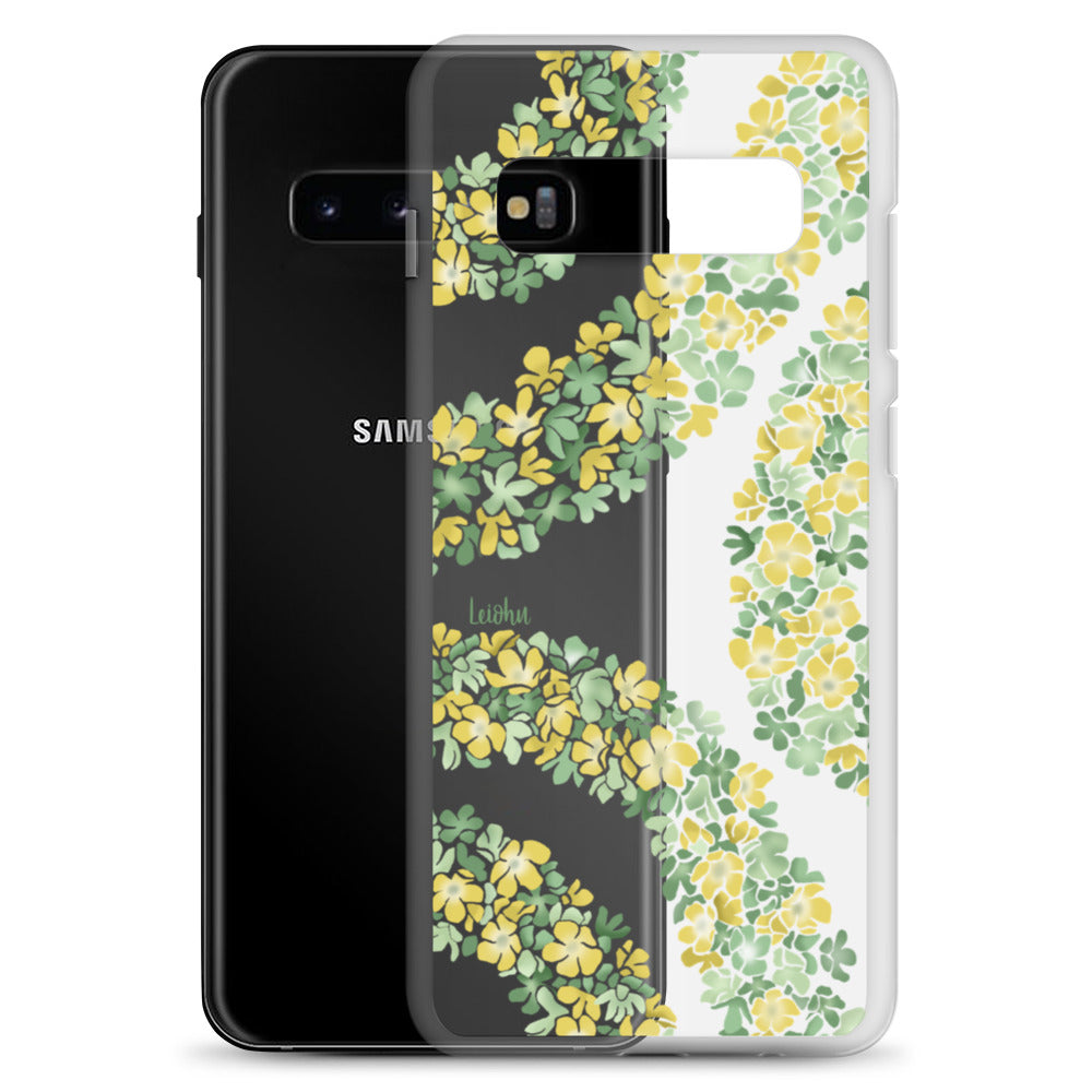 Double Pakalana Clear Case for Samsung Galaxy - Slim Protective Phone Cover for Everyday Use & Travel