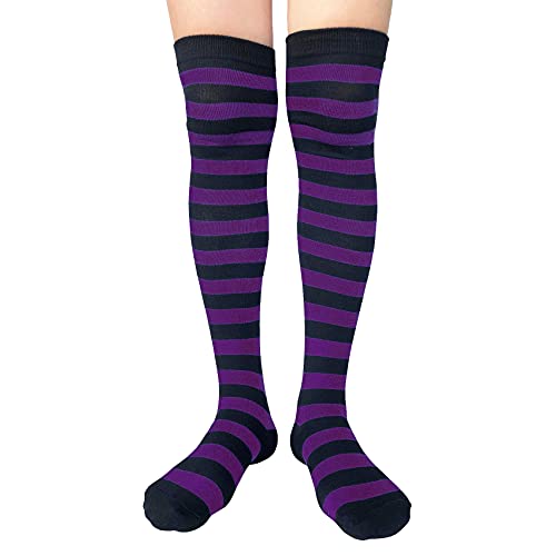 Black and Purple Striped
