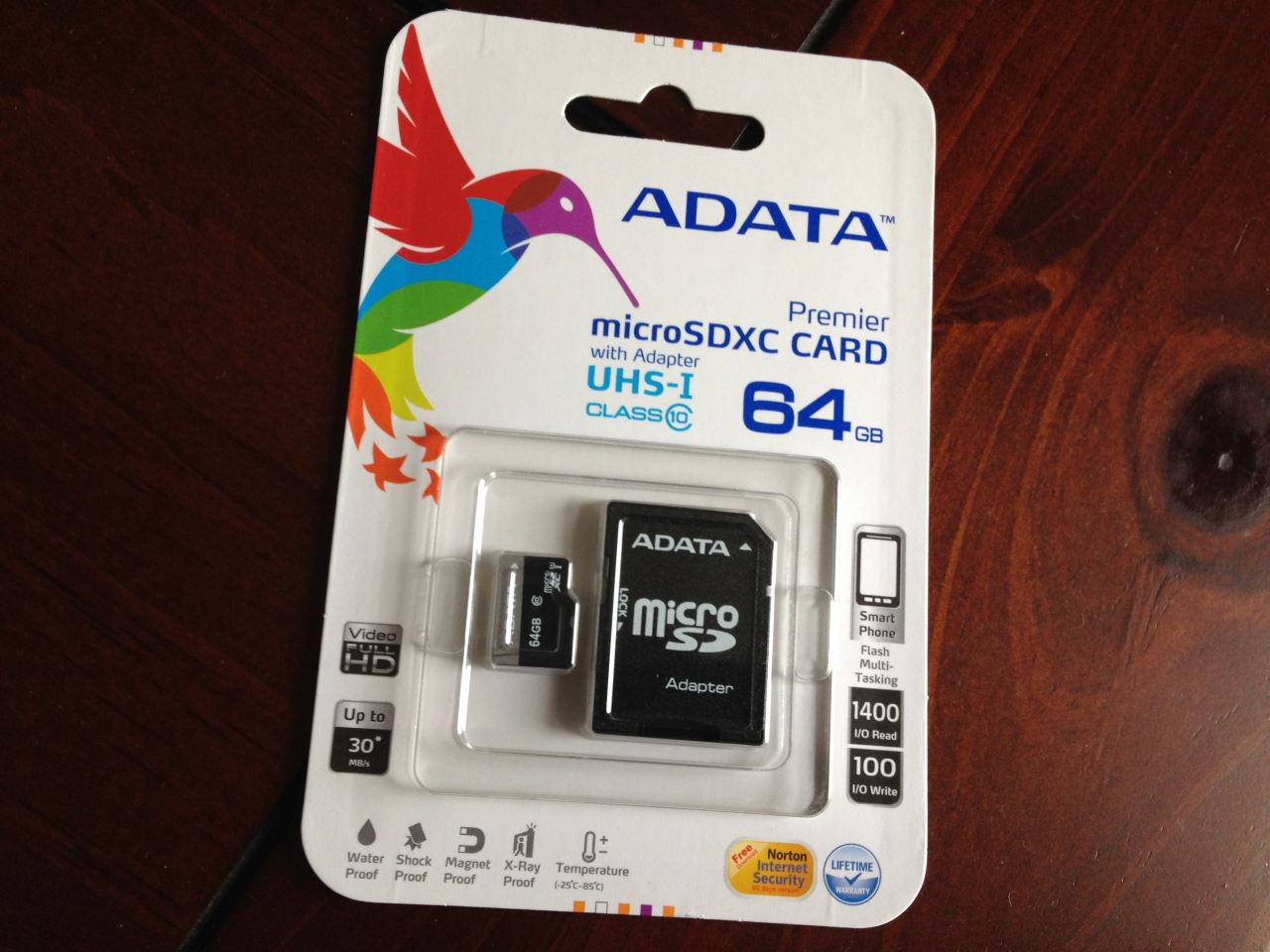 Adata 64GB MicroSD Card Class 10 UHS-I High Speed Memory Card with Adapter - Perfect for Smartphones, Tablets, Action Cameras & Drones