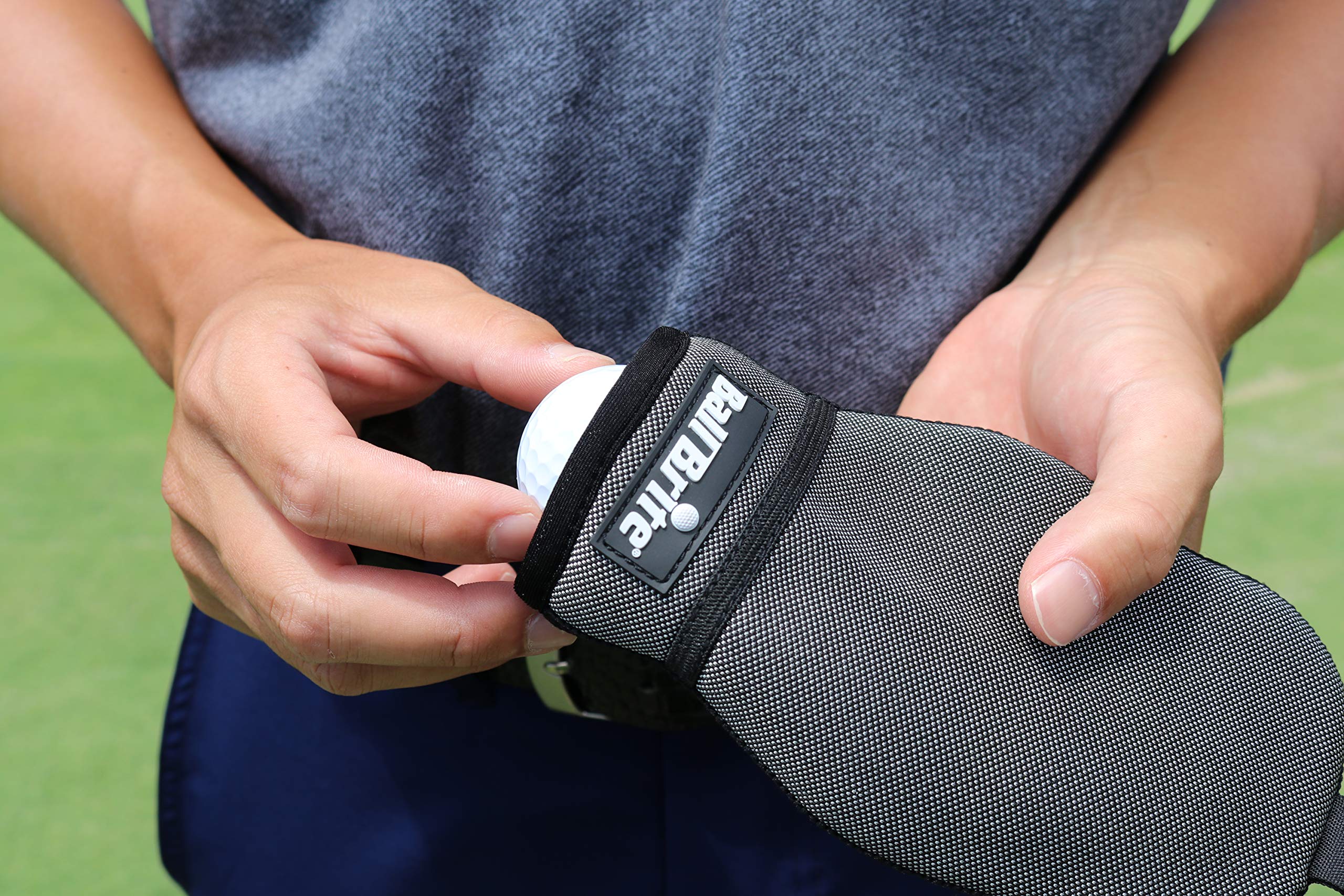 BallBrite - Portable Golf Ball Cleaner | Best Golf Accessories Gift for Men & Women | Perfect for On-Course Cleaning & Practice Sessions