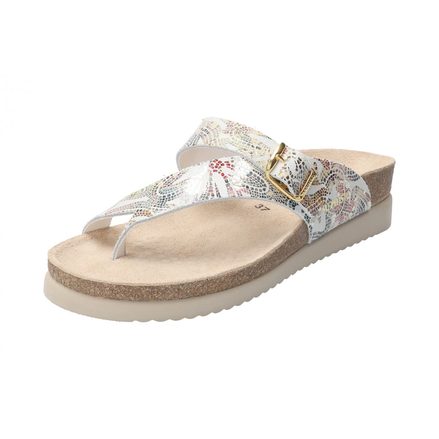 Mephisto Women's Helen Printed Leather Sandals - Comfortable & Stylish Walking Shoes for Summer, Travel & Casual Outings