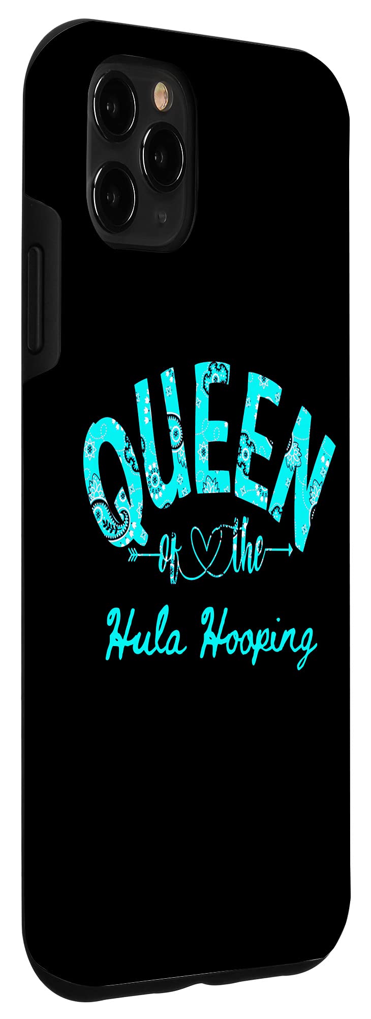 iPhone 11 Pro Max Case - Premium Protective Cover with Hula Hoop Queen Design | Perfect for Dance Enthusiasts & Fitness Lovers