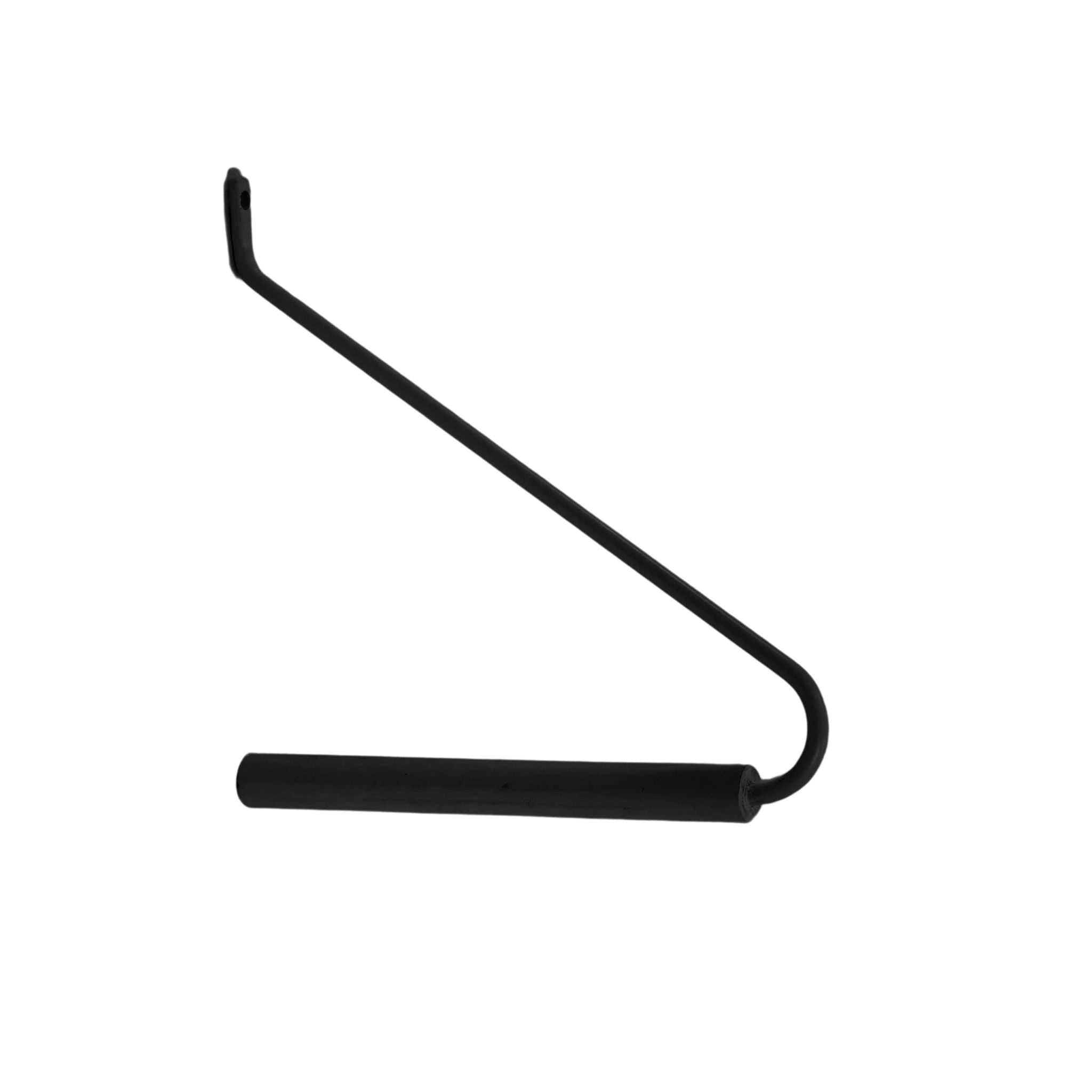 DESIGNSTUFF Curve Clothes Rack - Freestanding Garment Organizer for Bedroom & Closet, Space-Saving Black Metal Clothing Rack with Wheels - Perfect for Hanging Coats, Dresses & Accessories
