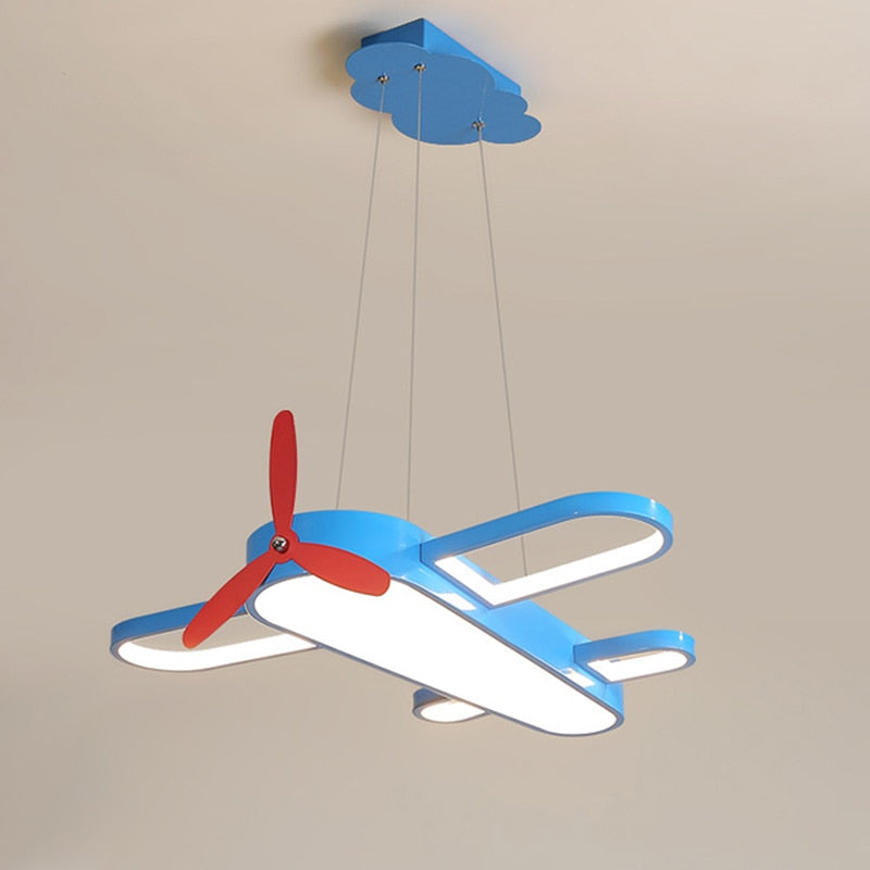Airplane Ceiling Light - Stylish LED Room Illumination for Kids Bedroom & Nursery Decor