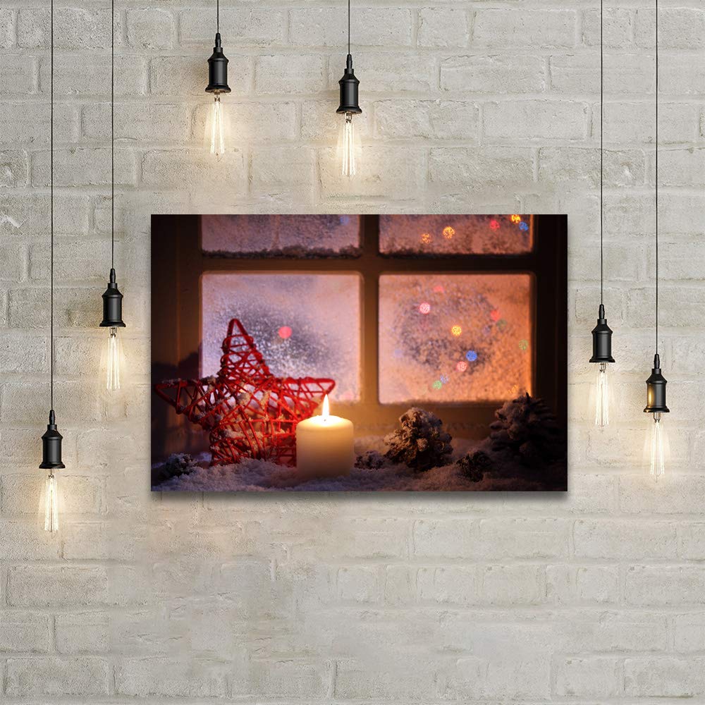 Wall26 Canvas Wall Art - Merry Christmas Pictures & Paintings for Home Decor, Bedroom & Living Room - Framed Canvas Prints (32x48 inches) - Perfect for Holiday Gifts & Seasonal Home Decoration