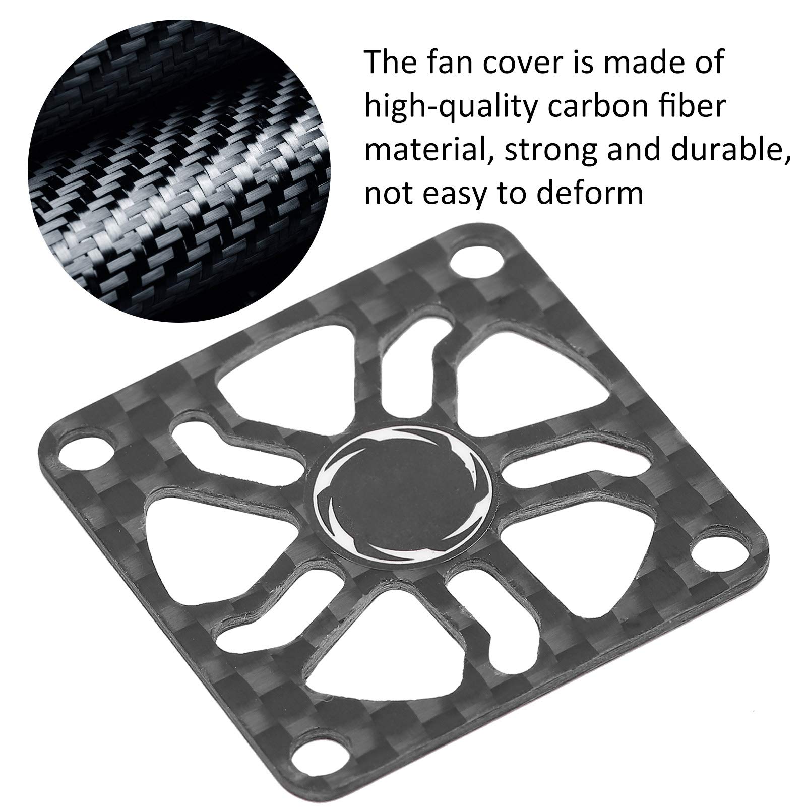 Folany 30mm RC Cooling Fan Cover - Durable Safety Cover for Heat Dissipation on RC Motors & Electric Fans | Perfect for RC Cars, Drones & DIY Electronics Projects