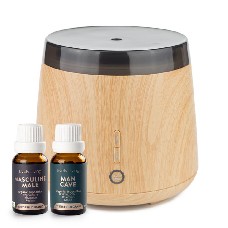 Wood + 2 Mens Oils