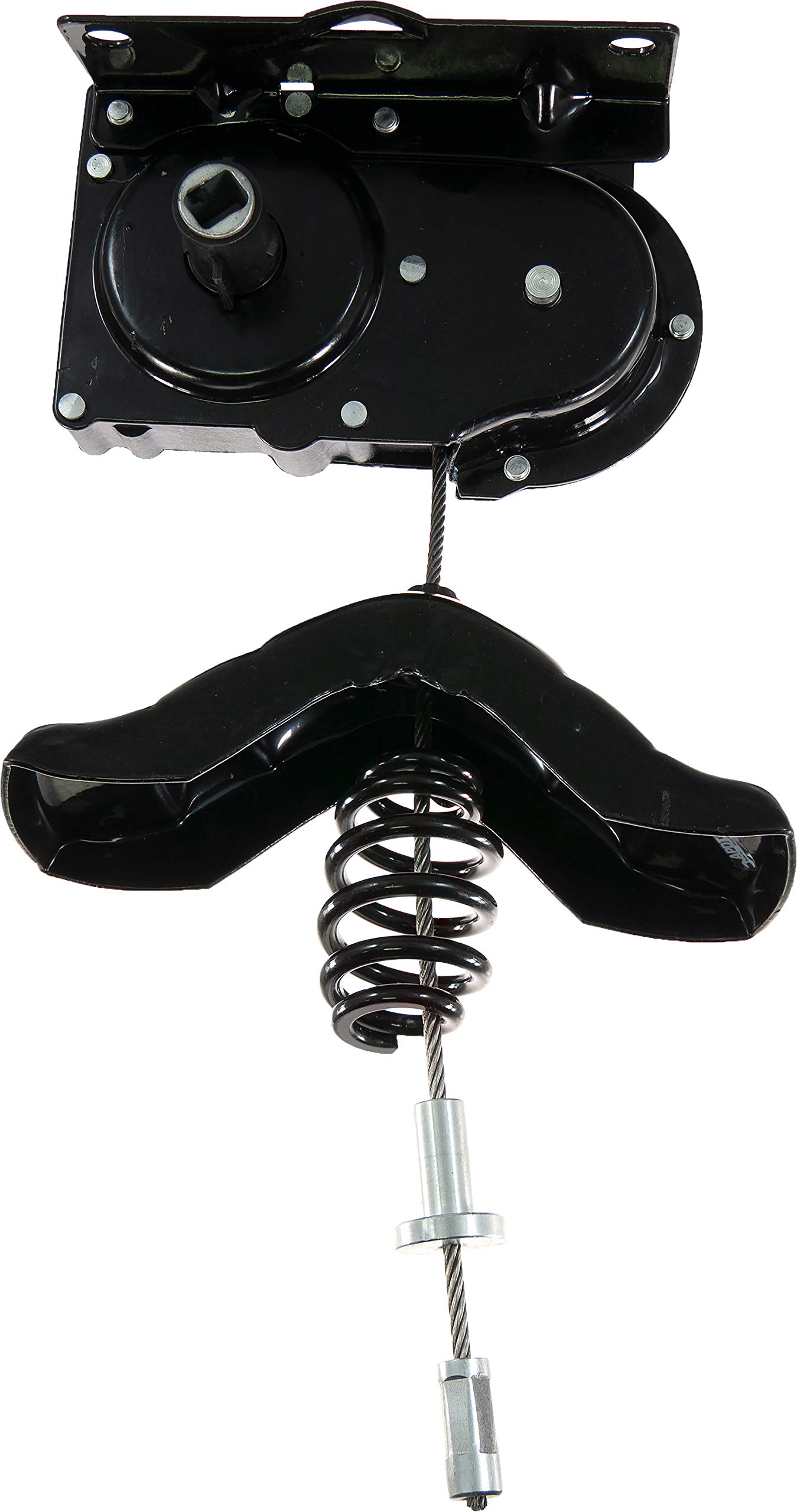 APDTY 120003 Complete Spare Tire Cable Hoist Crank & Wheel Carrier Assembly - Replacement for Truck, SUV & Off-Road Vehicles - Perfect for Roadside Emergencies & Off-Grid Adventures
