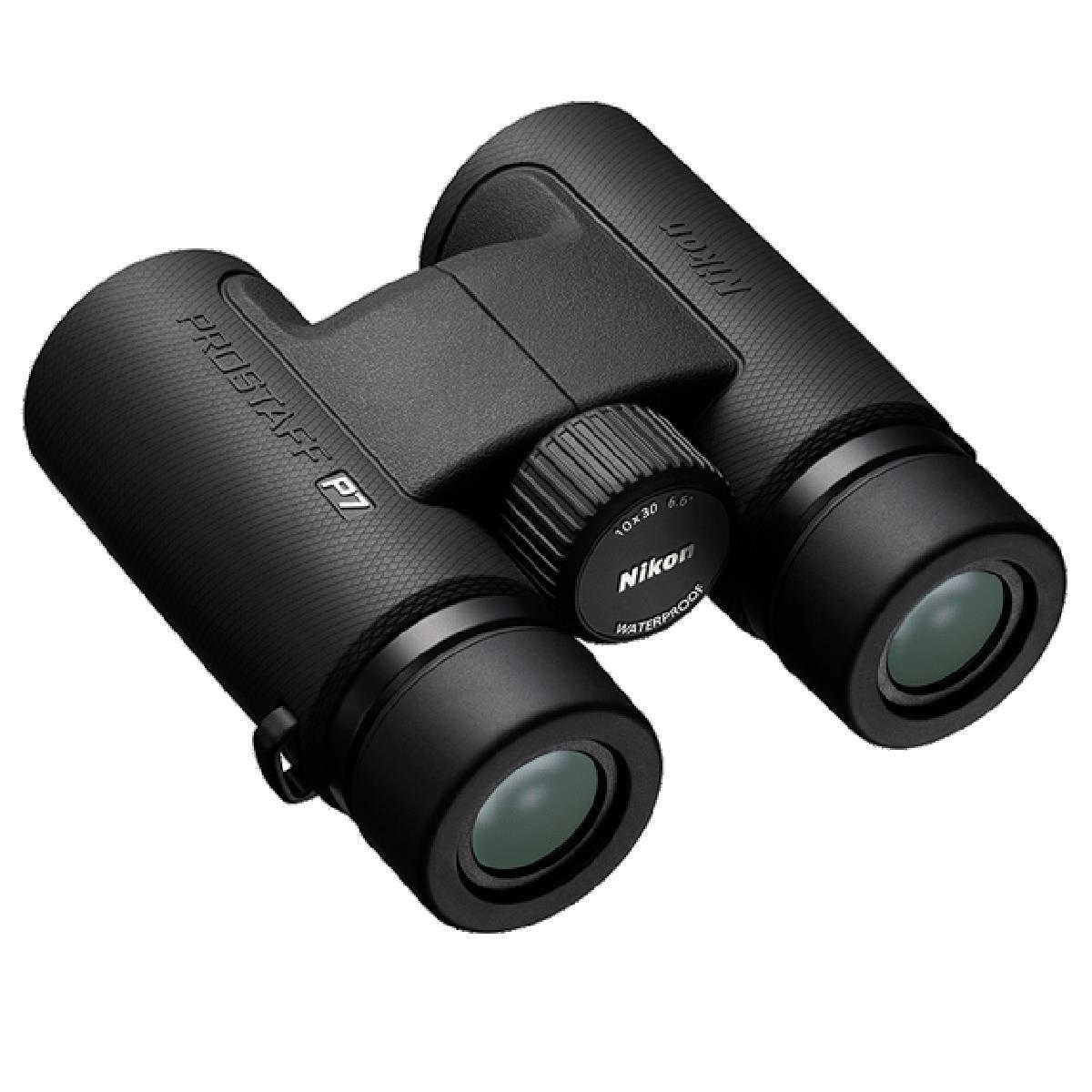 Nikon PROSTAFF P7 10x30 Binoculars - Compact & Lightweight for Bird Watching, Hiking, Hunting & Outdoor Adventures