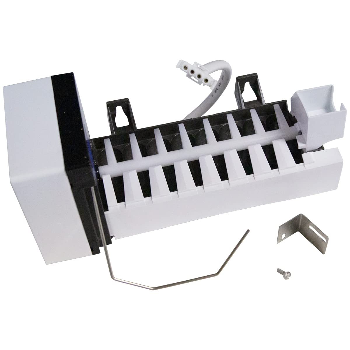 2241798224 241798231 Refrigerator 8 Cube Ice Maker Replacement Assembly - Compatible with Specific Models (Not Universal) - Perfect for Home Kitchen Appliance Repair & Maintenance