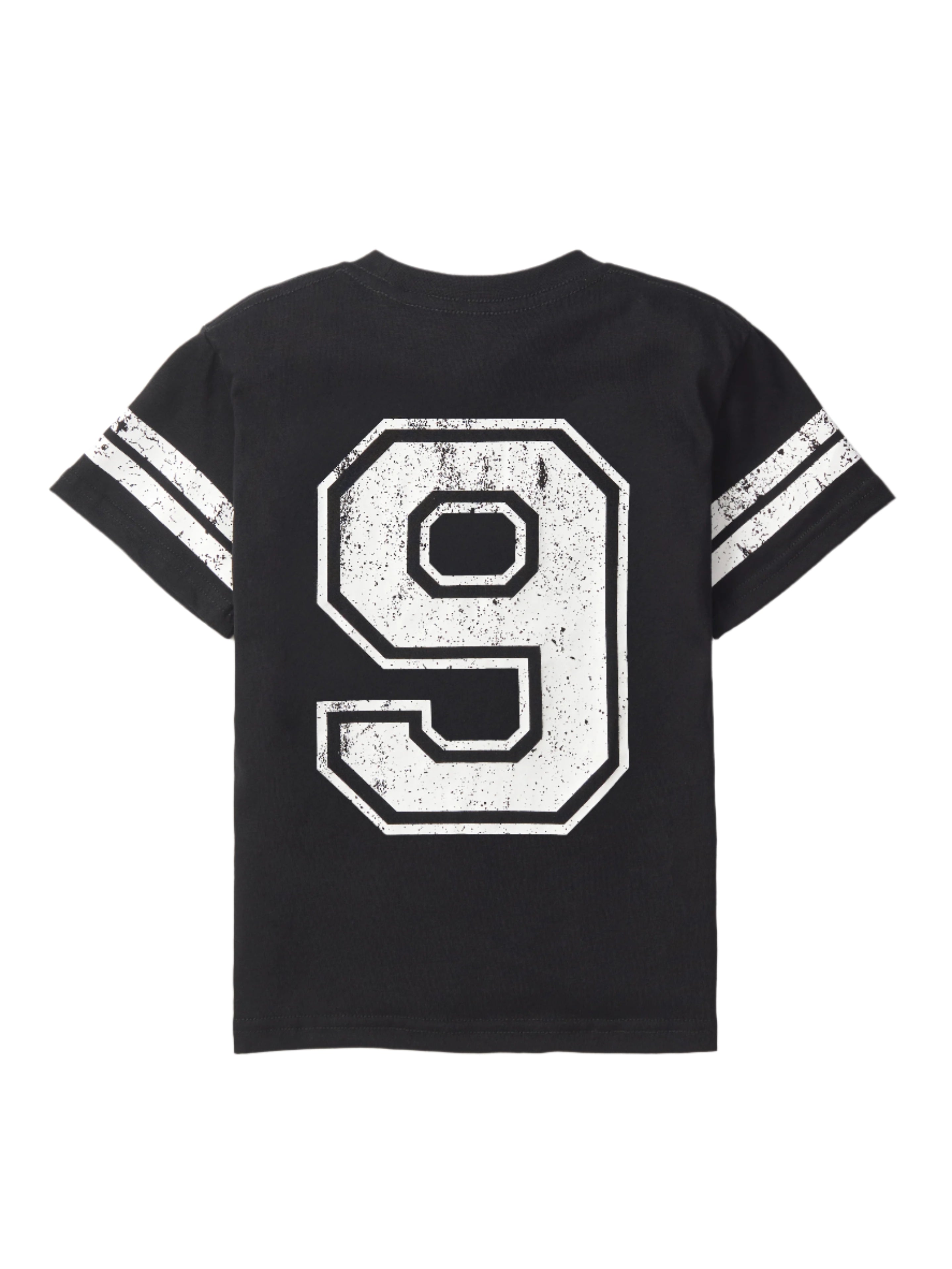 Varsity 9th Birthday Elevated T-Shirt for Boys - Premium Black Cotton Tee - Perfect for Birthday Parties, School Events & Casual Wear