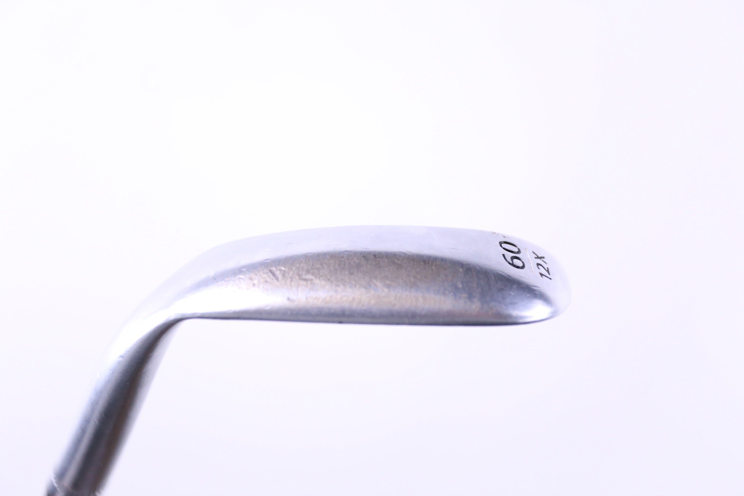 Used Callaway JAWS Raw Chrome Lob Wedge 60° - Right Handed Stiff Flex Golf Club for Short Game & Bunker Shots