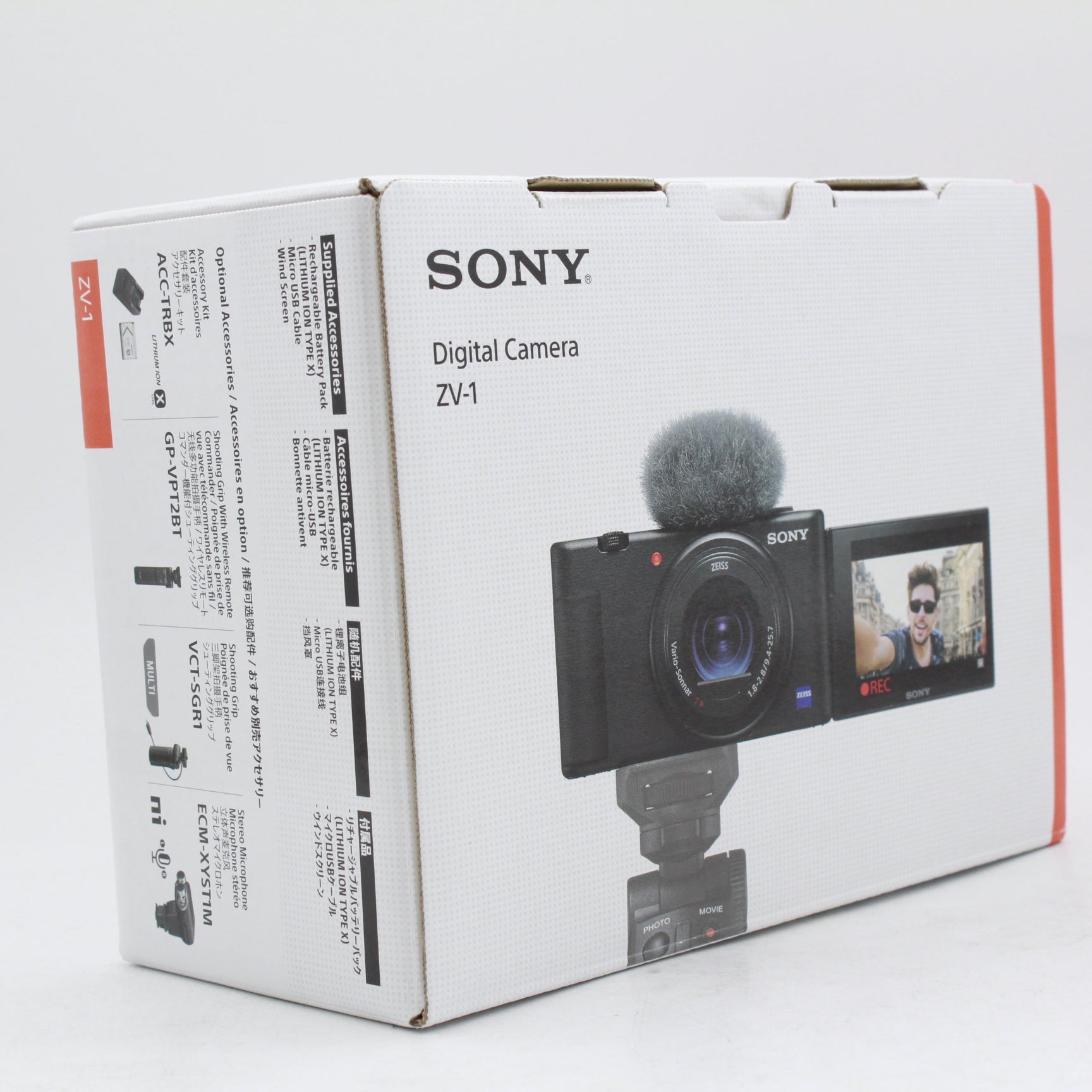 Open Box Excellent Condition Sony ZV-1 Digital Camera (Black) - Perfect for Vlogging, Travel Photography & Content Creation