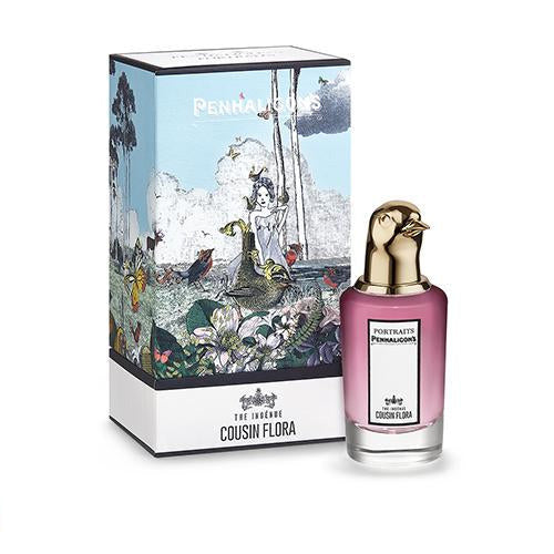 Penhaligon's The Ingenue Cousin Flora 75ml EDP for Women - Floral Perfume for Daytime & Evening Wear, Romantic Dates, and Special Occasions