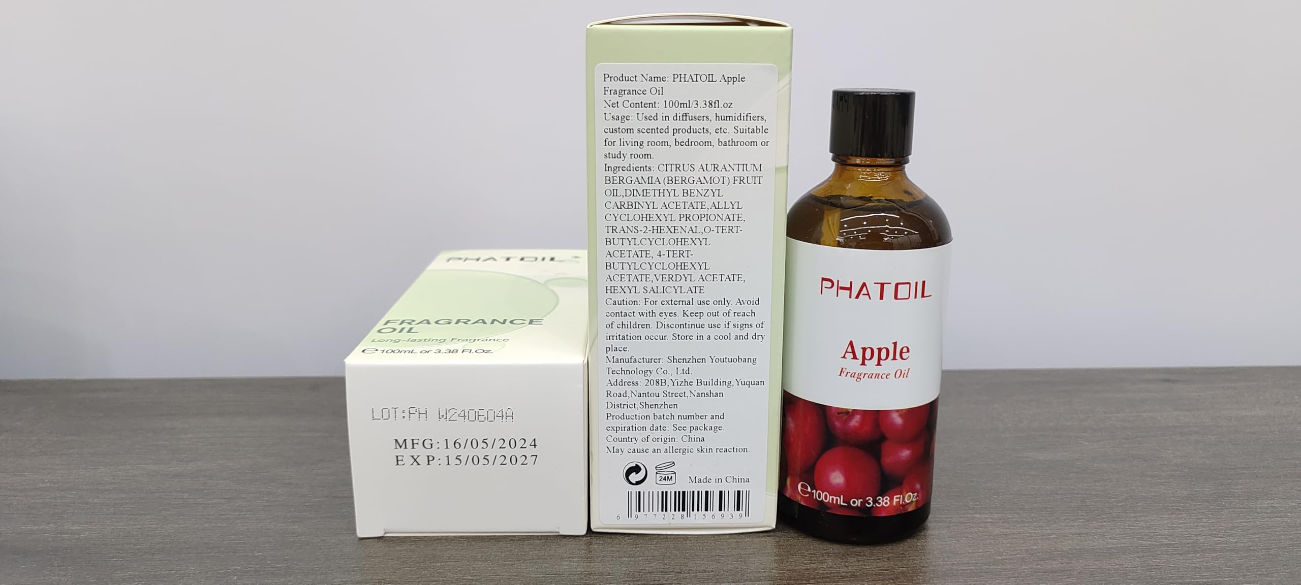 3.38 Fl Oz Apple Fragrance Essential Oil for Aromatherapy Diffusers - 100% Pure Scented Oil for Home, Yoga, Relaxation, DIY Candles & Soap Making - Perfect for Stress Relief & Aromatherapy Sessions