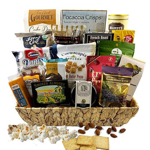 Premium Corporate Gift Basket - Luxury Assorted Snacks & Gourmet Treats - Perfect for Employee Appreciation, Client Gifts & Business Events