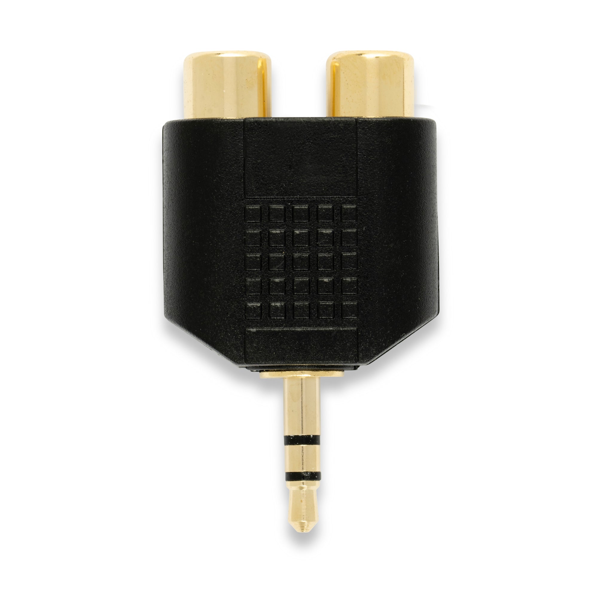 QED Connect Phono to 3.5mm Audio Adapter - High-Quality RCA to Aux Converter for Turntables, Speakers & Headphones - Perfect for Vinyl Record Players & Home Stereo Systems