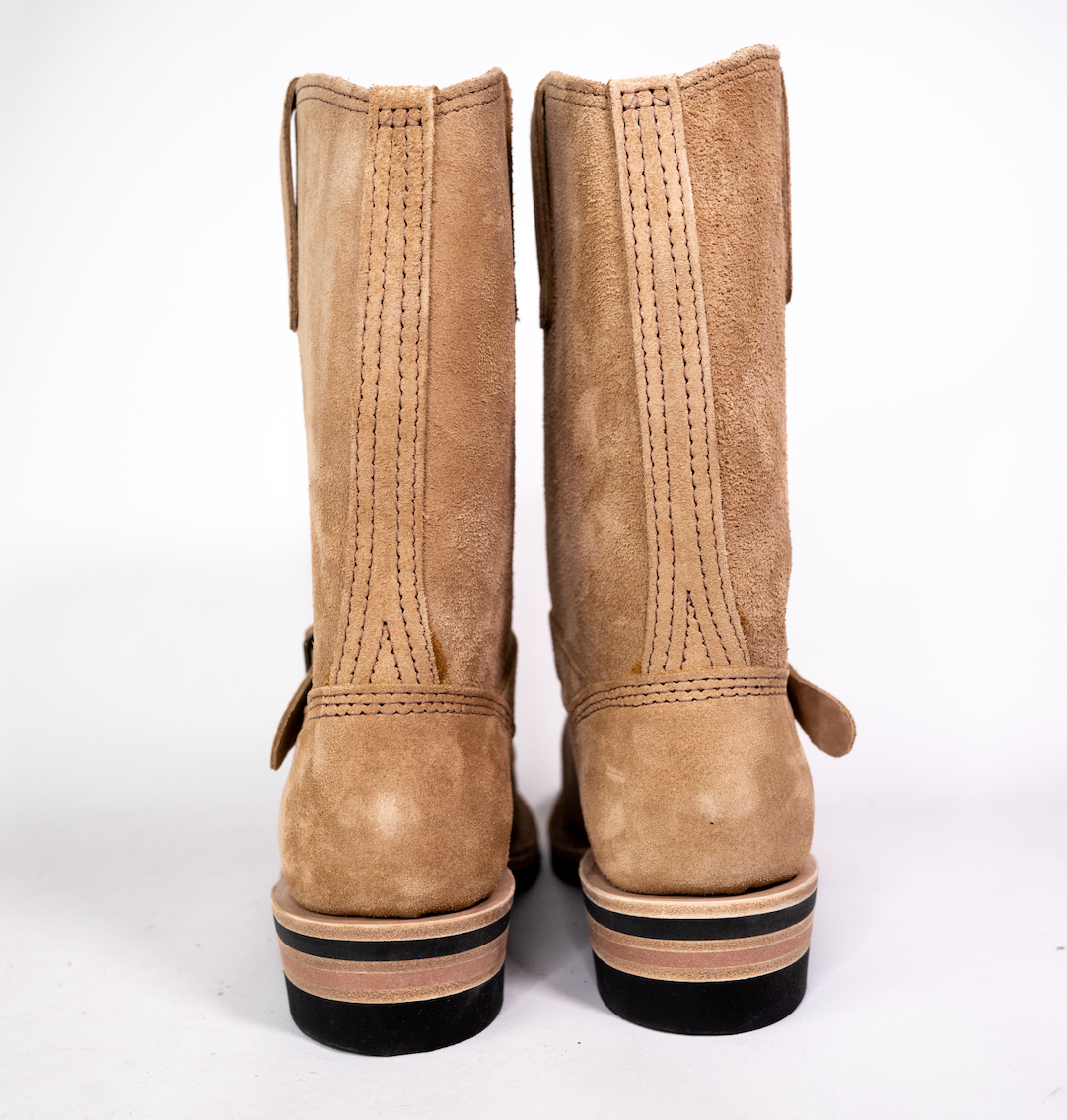 Wesco Boots X The Shop Honey Badger Morrison Work Boots - Durable Leather Steel Toe Boots for Construction, Hiking & Outdoor Work