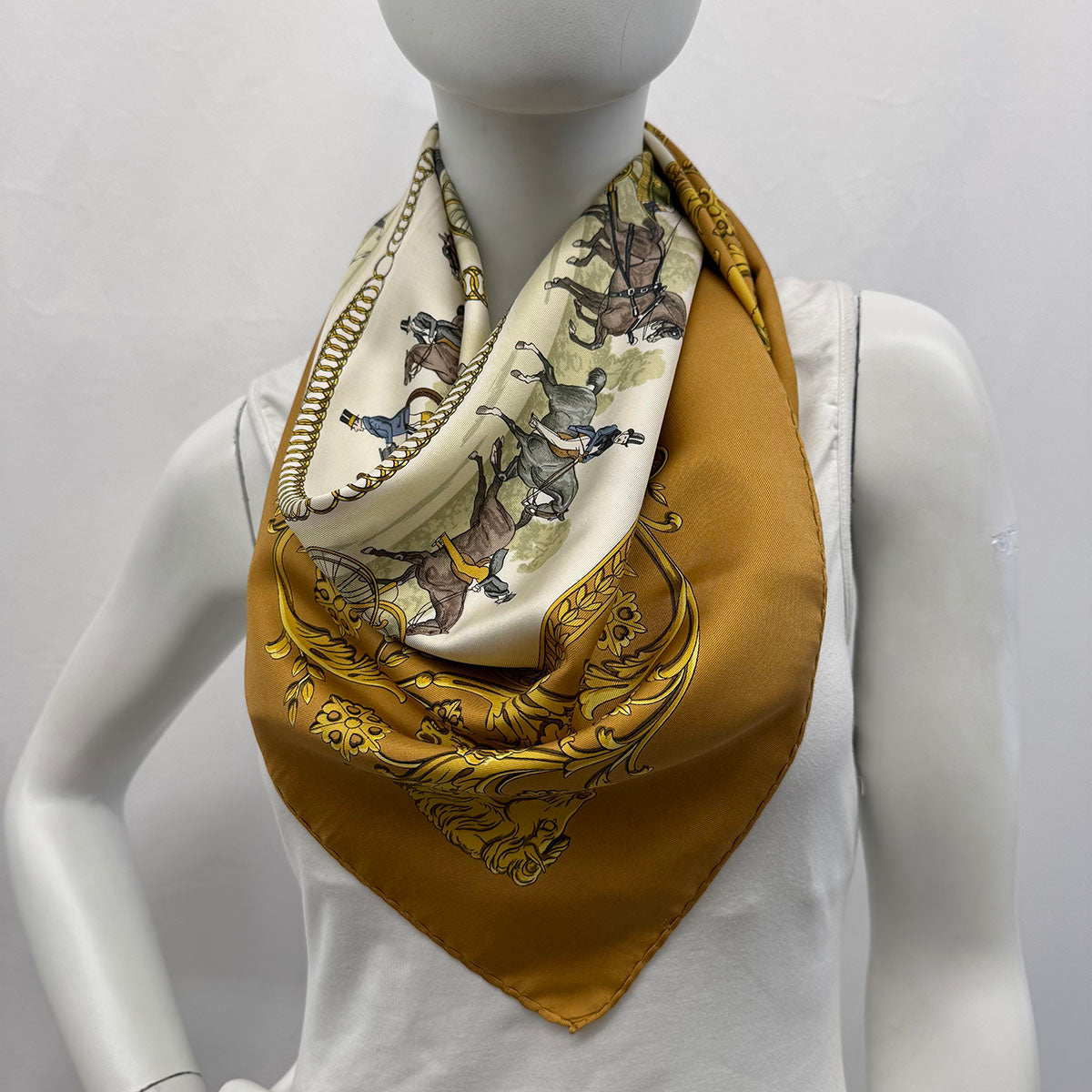 Hermes Hommage A Central Park Silk Scarf - Luxury Fashion Accessory for Women, Perfect for Gifts, Parties & Elegant Outfits