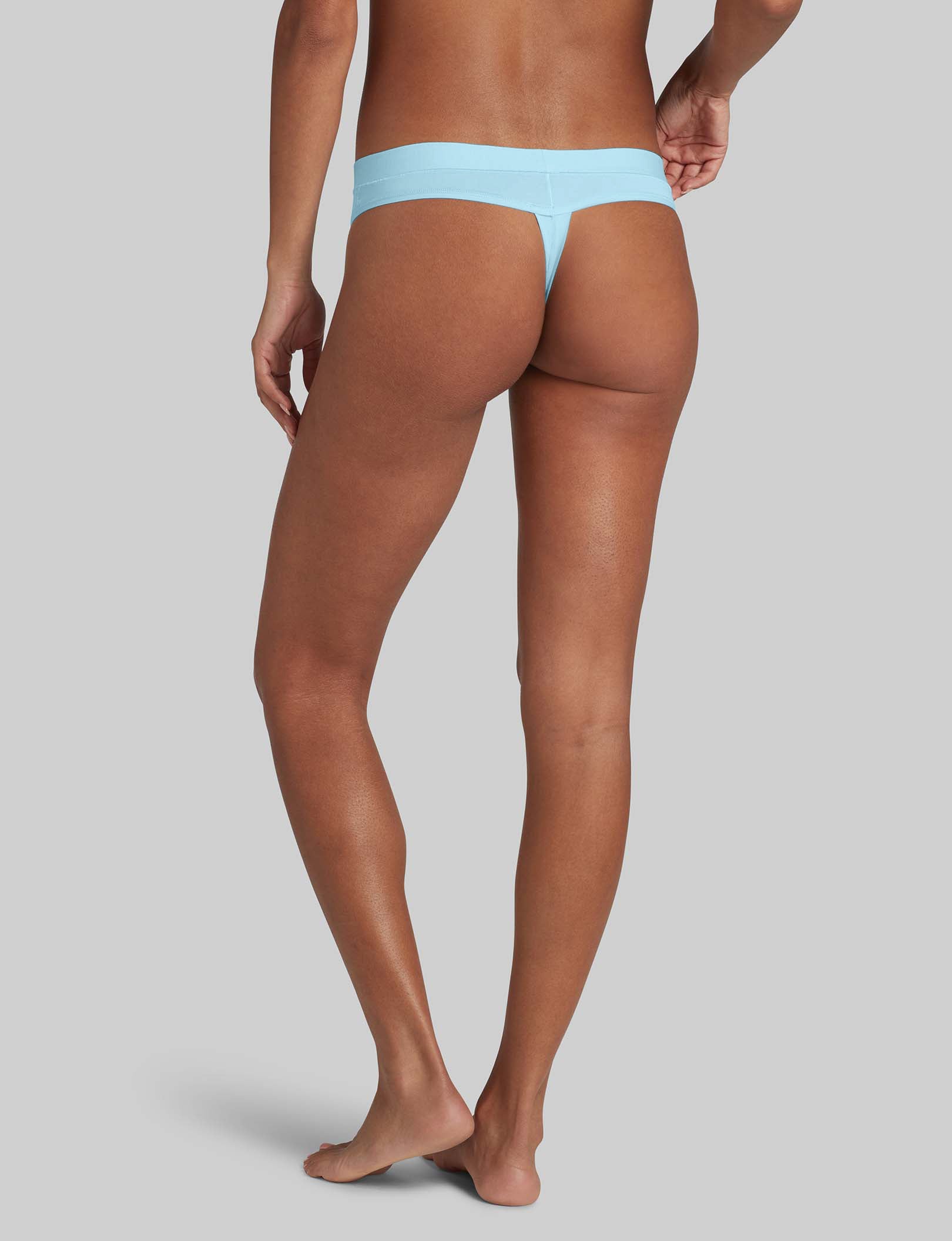 Breathable Cotton Women's Thong Underwear - Soft & Comfortable for Daily Wear, Workout & Sleep