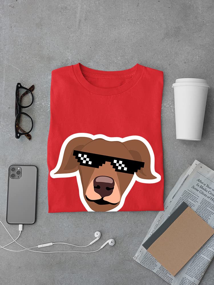 Smartprints Cool Dog with Sunglasses T-Shirt for Men - Trendy Graphic Tee for Casual Wear, Street Style & Summer Outfits