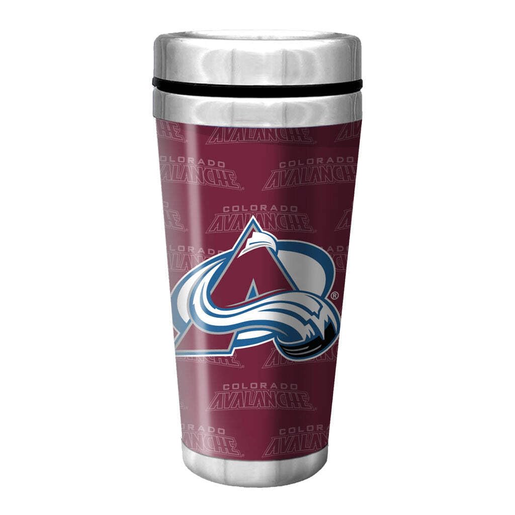 Insulated Full Wrap Travel Mug - Leak Proof Stainless Steel Coffee Cup with Lid for Hot & Cold Drinks - Perfect for Commuting, Camping, and Office Use