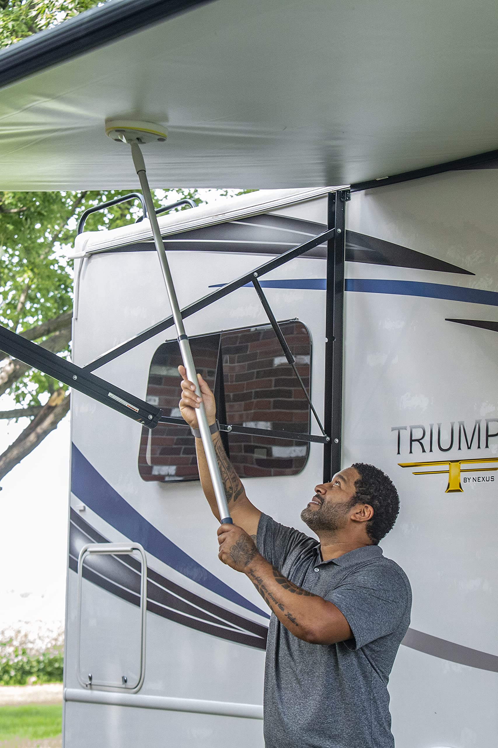 RV and Camper Awning Cleaner - Effective Household Cleaning Tool for Indoor & Outdoor Use - Perfect for Camping, Travel, and Home Maintenance