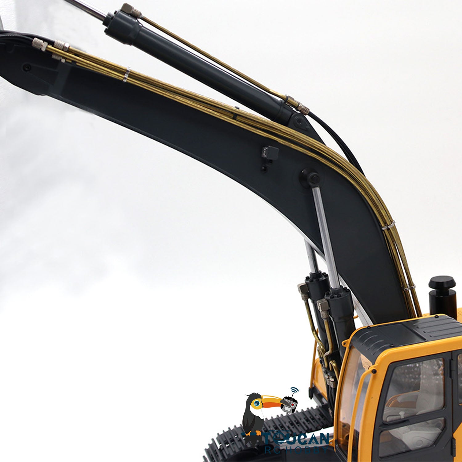 1/14 JDM 106 V2 RTR EC360 RC Hydraulic Excavator - Upgraded Remote Control Construction Vehicle with Painted Assembled Model | Perfect for Construction Enthusiasts & RC Hobbyists | Indoor & Outdoor Play, Collectible Display